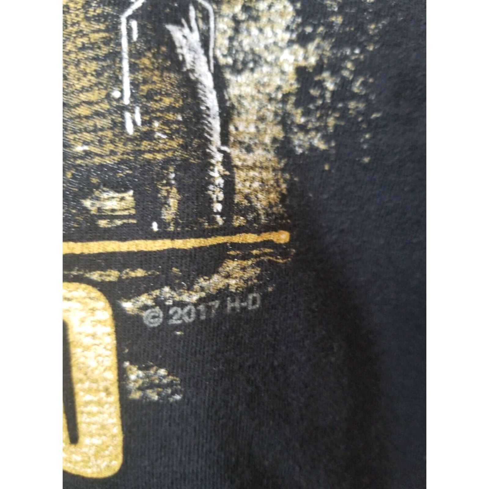 Harley Davidson Harley-Davidson T-Shirt Mens Large Black 115 Years Brotherhood Clermont FL 2017 Graphic Print Crew Neck Short Sleeve Shirt Mens Size US L / EU 52-54 / 3 - 2 Thumbnail