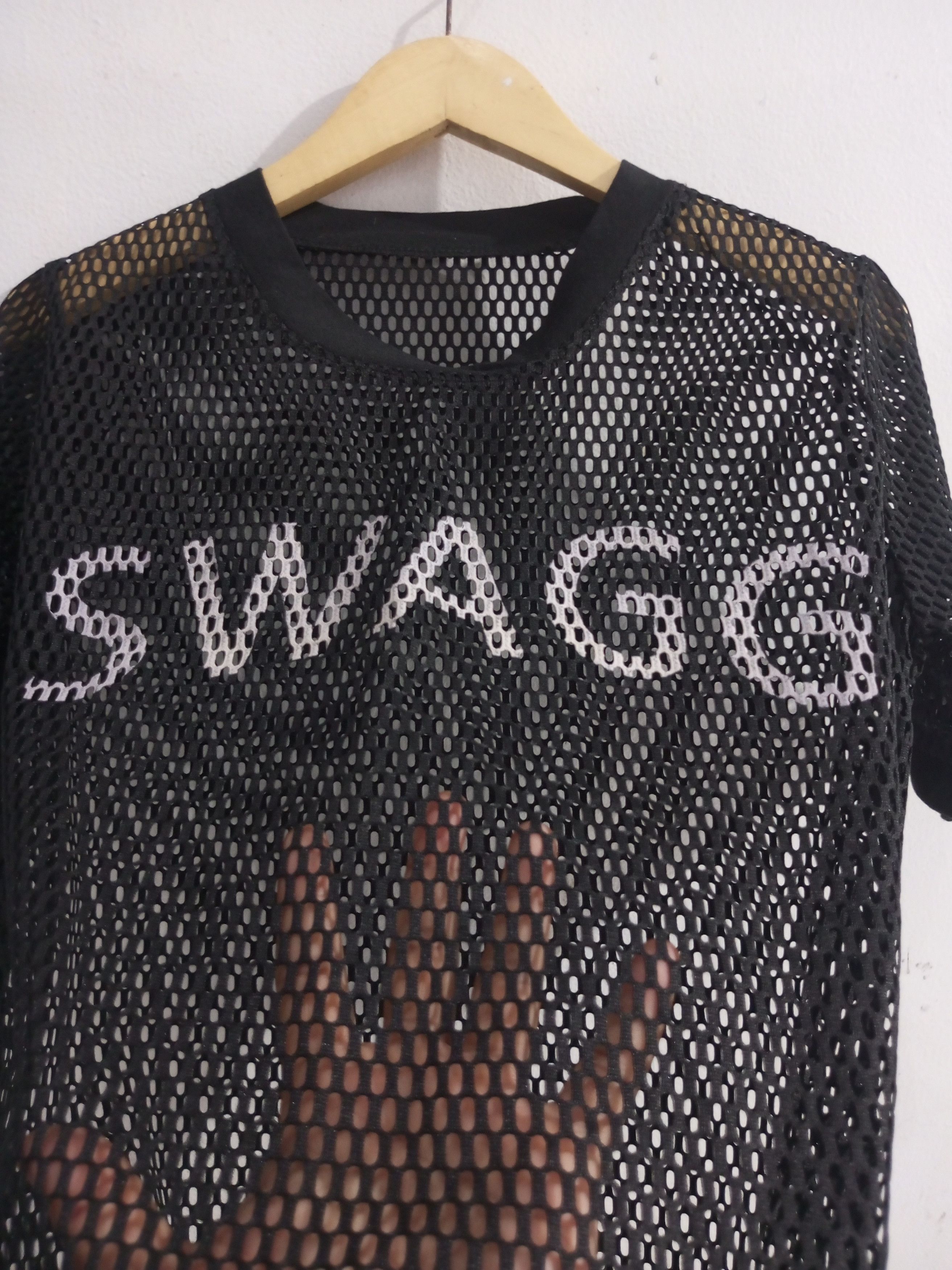 20471120 Vintage swagg mesh t shirt Size M / US 6-8 / IT 42-44 - 3 Thumbnail