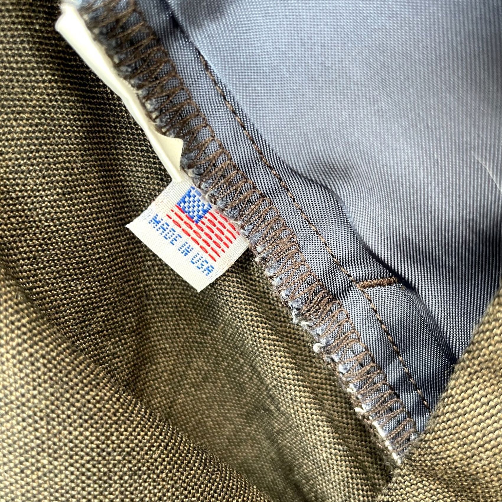 Vintage Jomers Pants Mens 34 Brown Chino Wool Straight Leg Golf Resort Wear Performance Shirt? Size US 34 / EU 50 - 4 Thumbnail