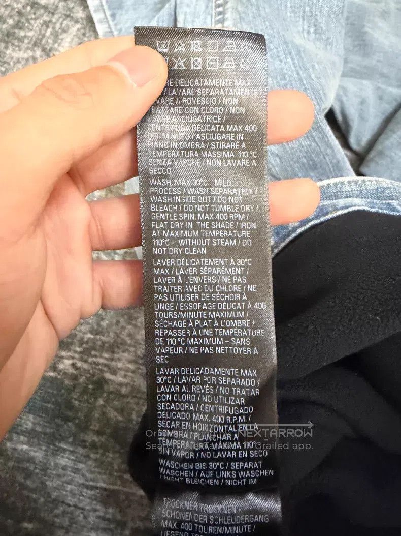 Balenciaga Balenciaga Washed Distressed Wide Leg Jeans Size US 29 - 6 Thumbnail