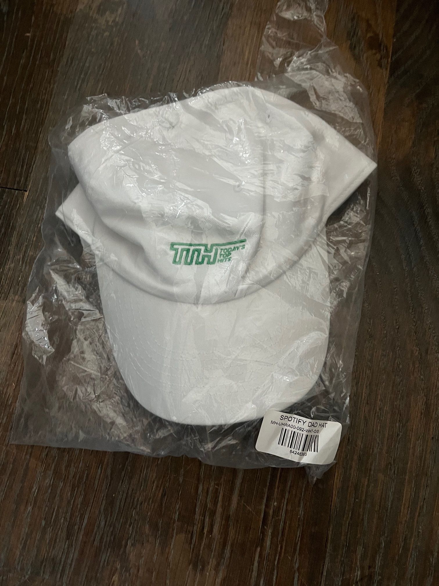 Other NWOT Spotify Today's Top Hits White Cotton Dad Hat Size ONE SIZE - 6 Thumbnail
