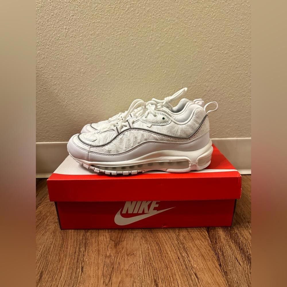 Nike Nike Air Max 98 Cut Away White Size US 8.5 / IT 38.5 - 3 Thumbnail