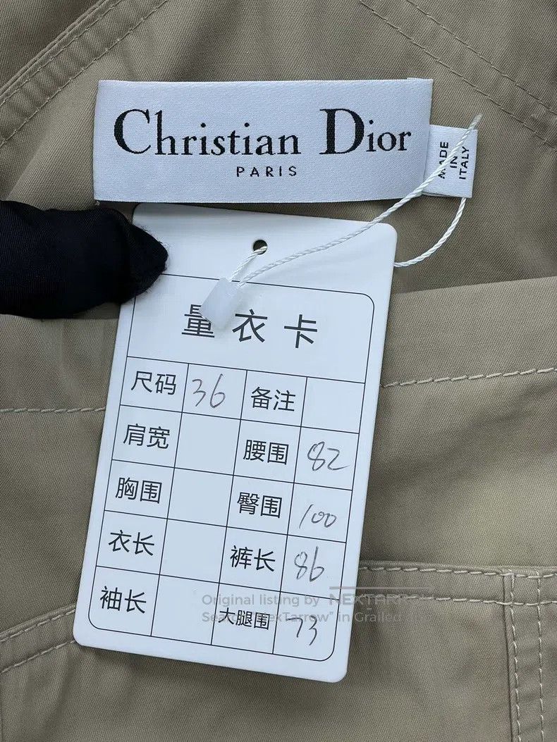 Dior Dior 24 new green dinosaur bib pants Size 24" / US 00 / IT 34 - 5 Thumbnail
