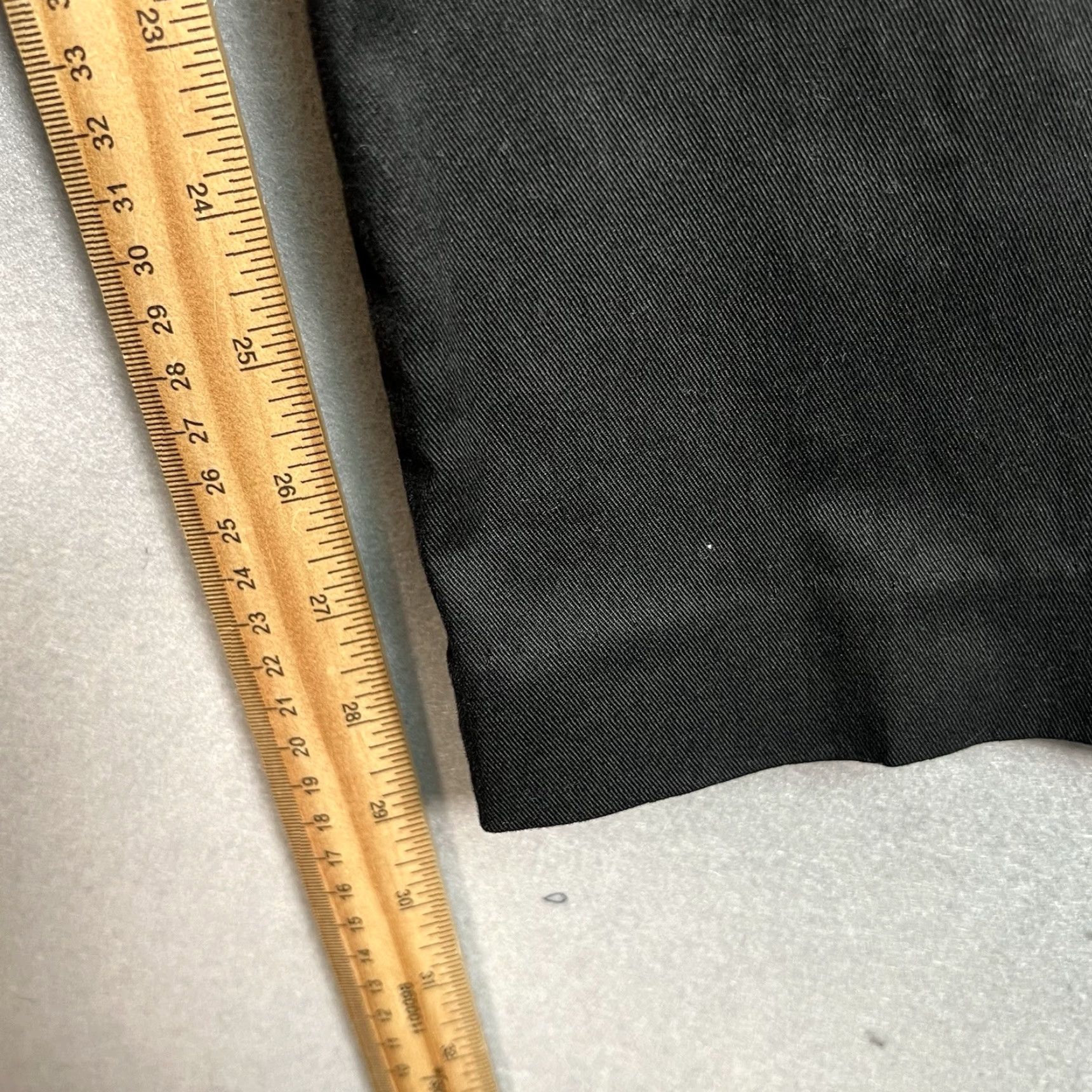 Vintage VINTAGE Uniqlo x JW Anderson Women's Pants Size 10 Black Straight Leg Cotton Blend Jeans Size 32" / US 10 / IT 46 - 4 Thumbnail