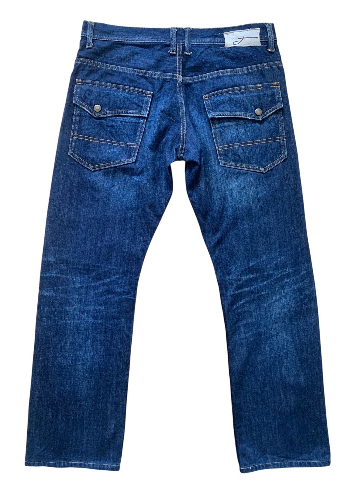 Issey Miyake × Tete Homme Rare..Tete Homme Denim Jeans Pants Size US 32 / EU 48 - 2 Thumbnail