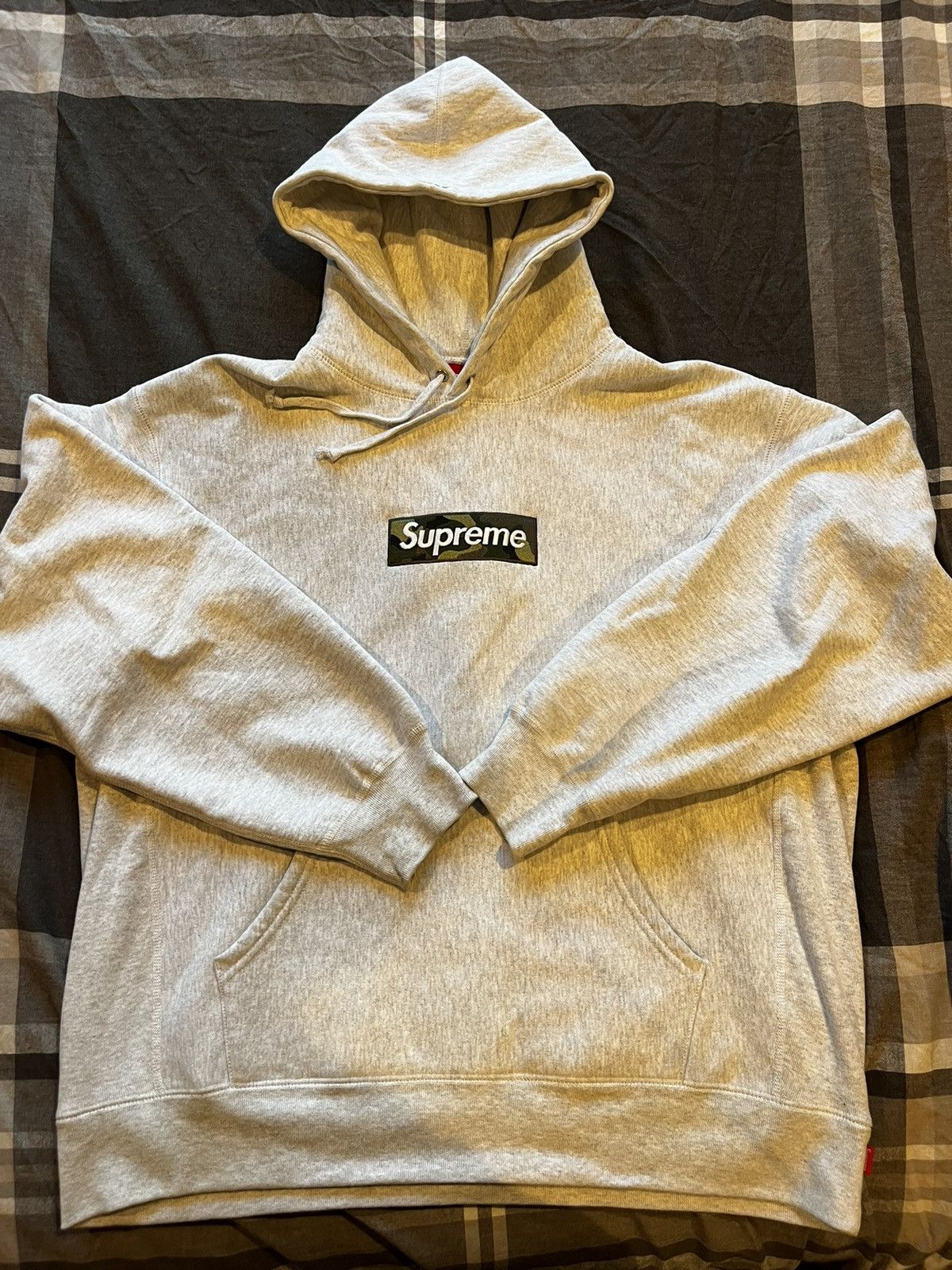 Supreme Supreme Camo Box Logo Hooded Sweatshirt (FW 22) | Grailed