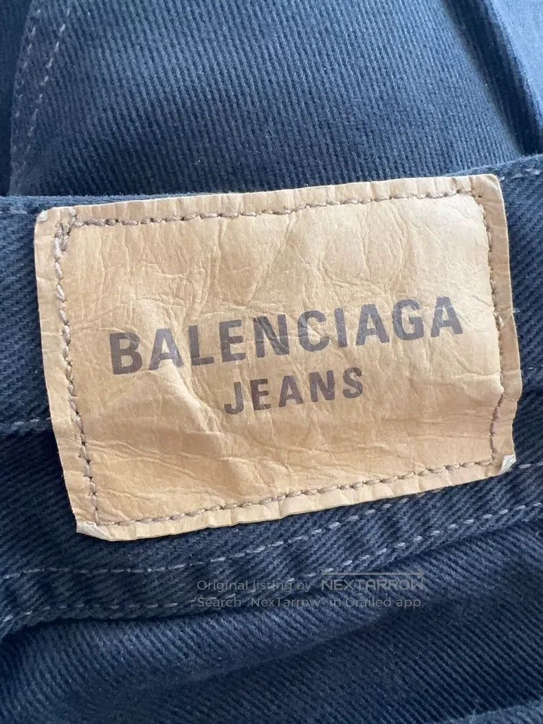 Balenciaga Balenciaga Black Jeans Size US 31 - 6 Thumbnail