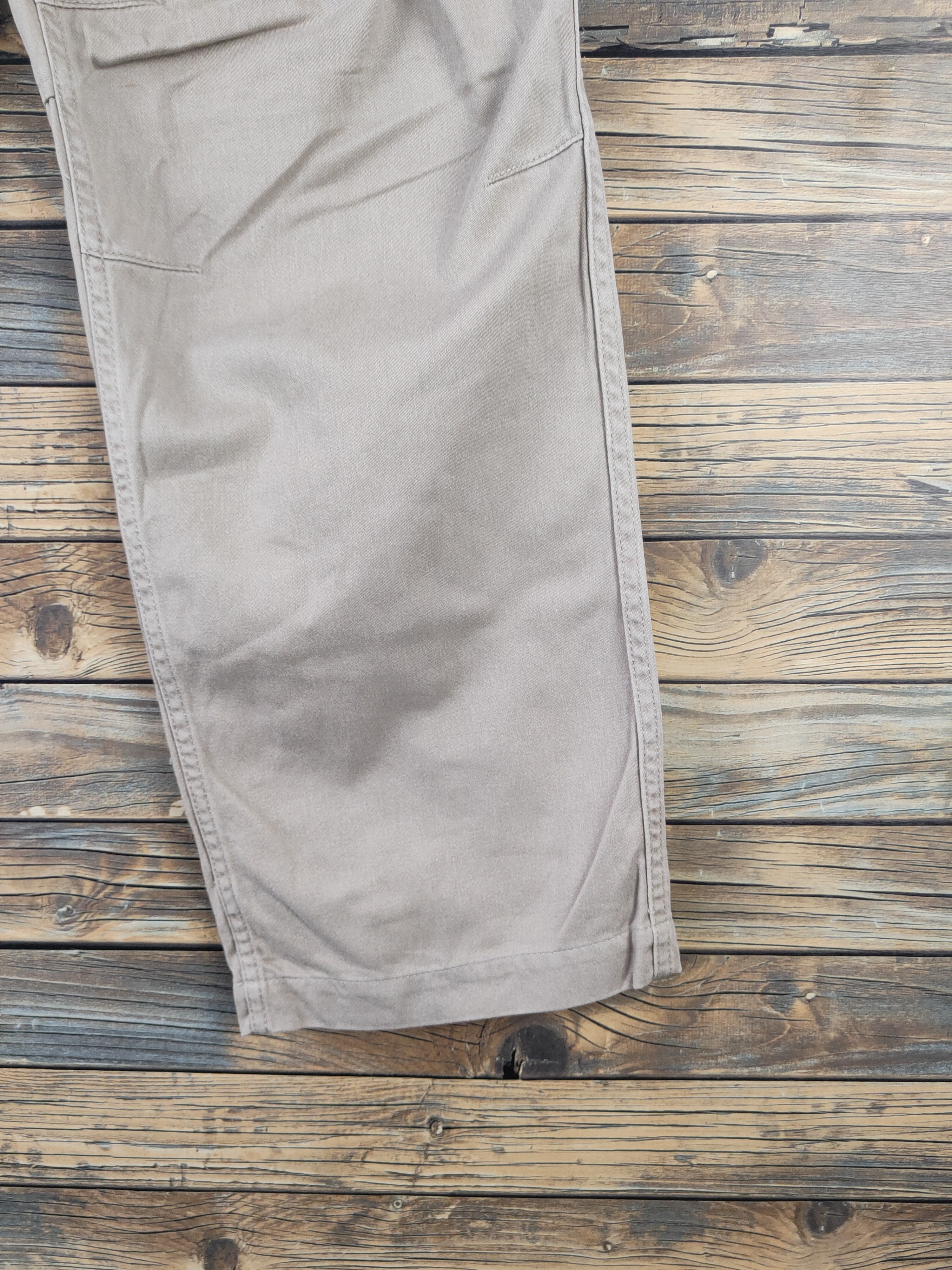 Japanese Brand DL Uniqlo Beige Multipocket Cargo Pants #2117 Size US 36 / EU 52 - 6 Thumbnail
