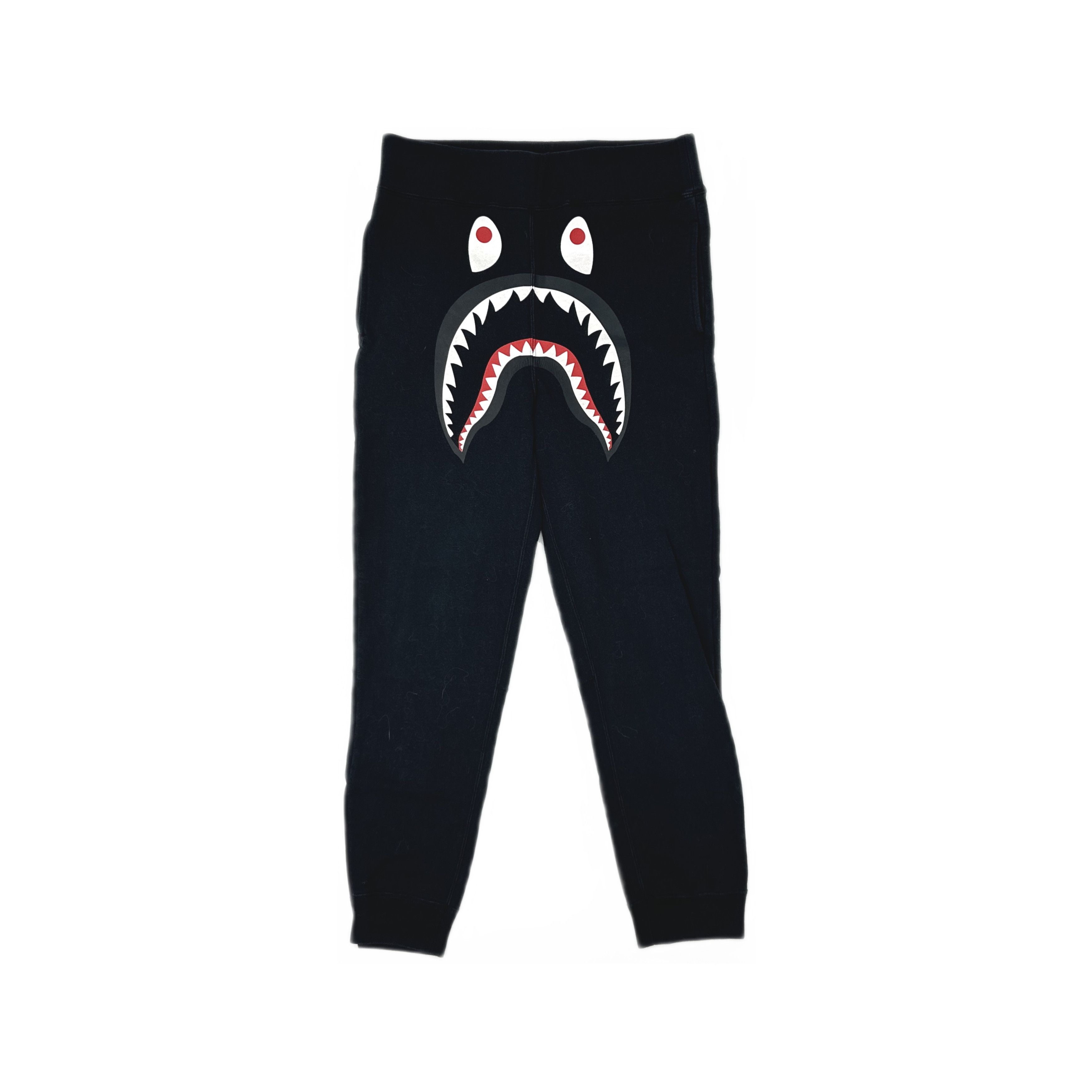 Bape A Bathing Ape Shark Graphic Sweatpants Size S Size US 30 / EU 46 - 1 Thumbnail