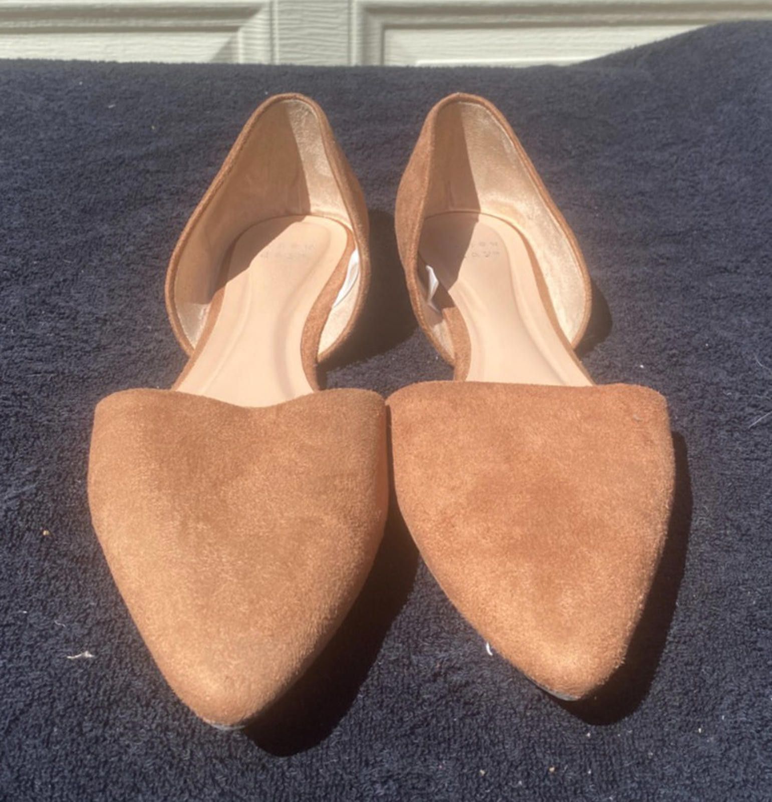Designer Women's A New Day, BROWN Dorsey Slip-on Flats, Size 10 (612) Size US 10 / IT 40 - 1 Thumbnail