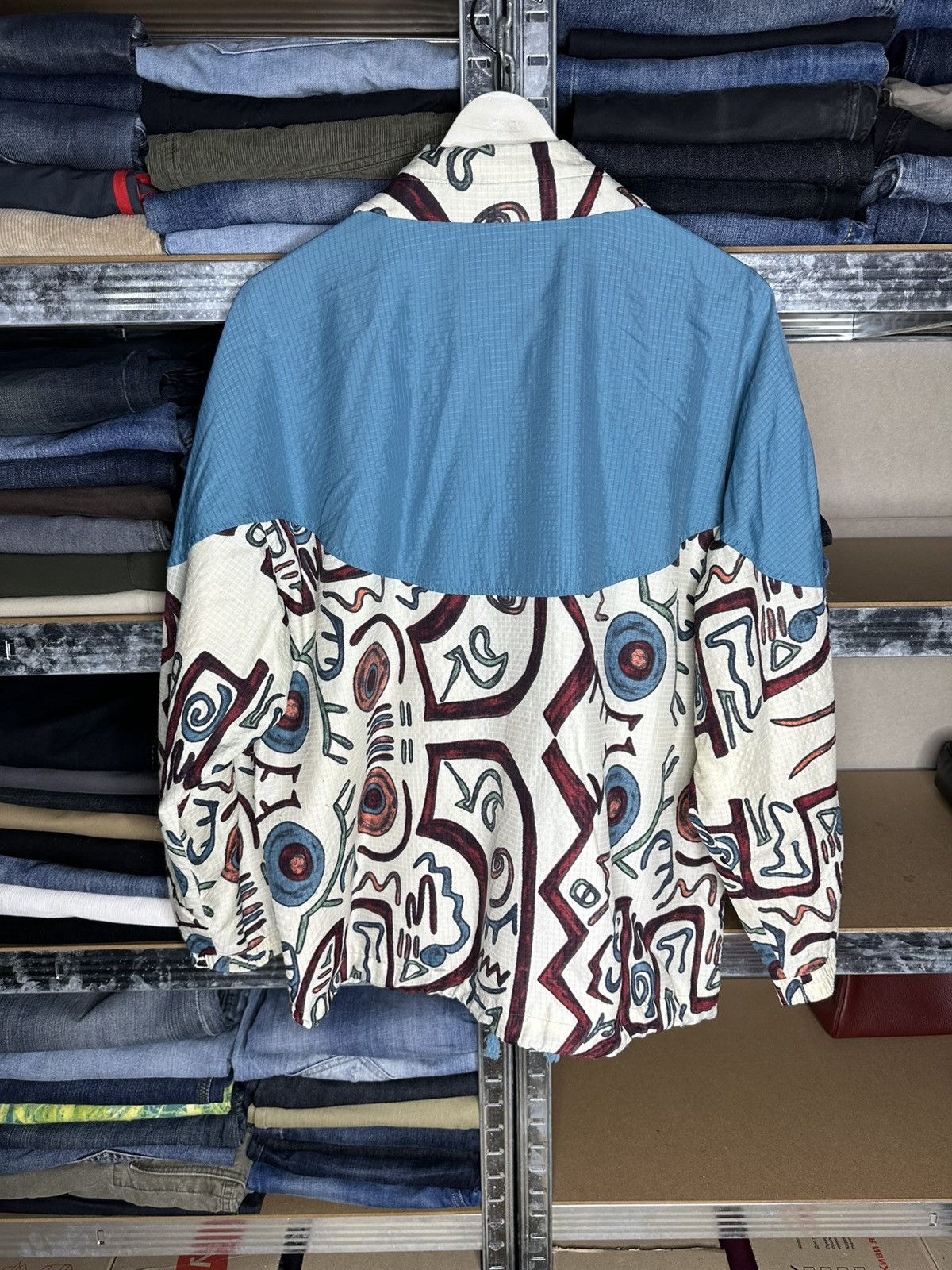 Other Vintage 90s Triumph Motorcycles Windbreaker Jacket Size US L / EU 52-54 / 3 - 2 Thumbnail