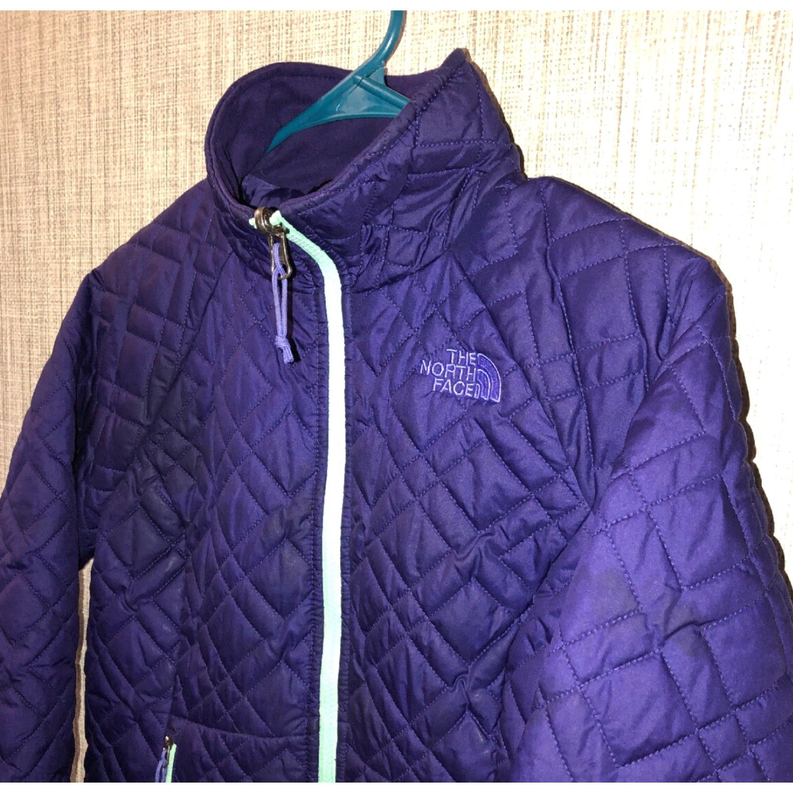 The North Face The North Face Womens Purple QUILTED Full Zip Jacket XS Size XS / US 0-2 / IT 36-38 - 2 Thumbnail