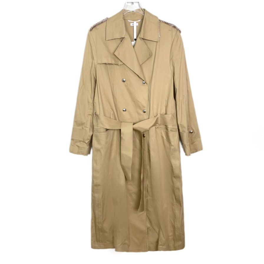 Thom Browne Thom Browne Women's Notched Double-Breasted Belted Coat Size M / US 6-8 / IT 42-44 - 1 Thumbnail