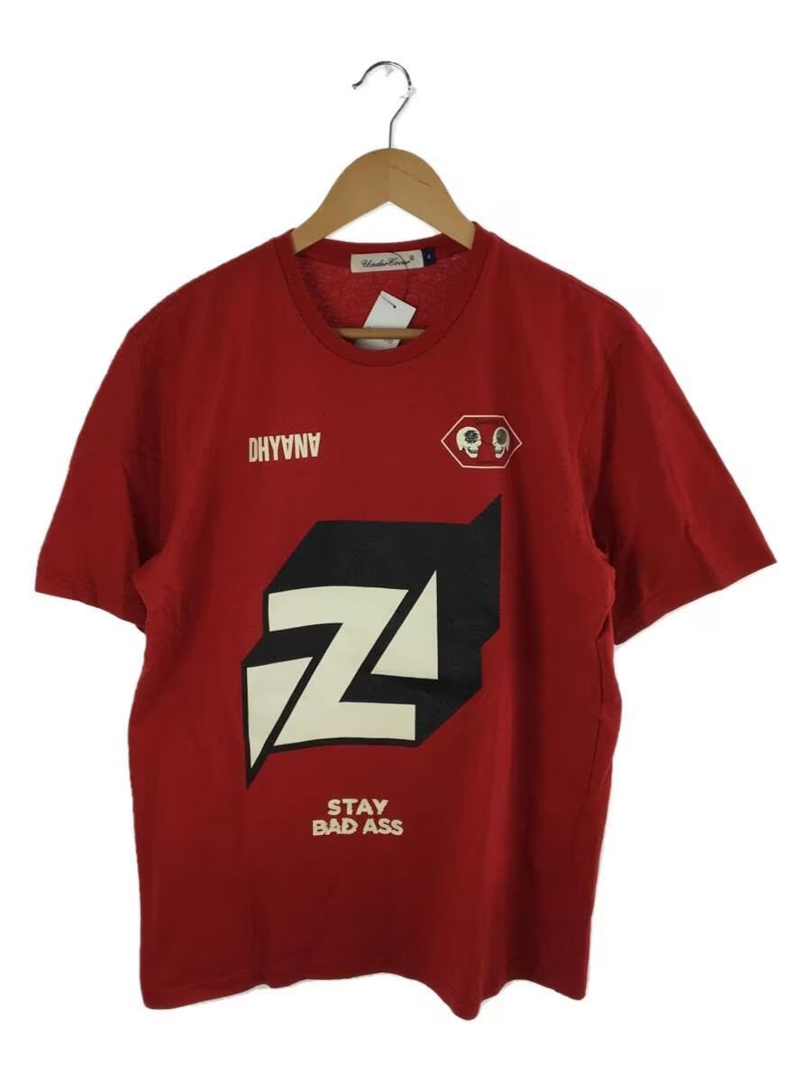 image of Undercover "zenmondooo" Tee in Red, Men's (Size XL)