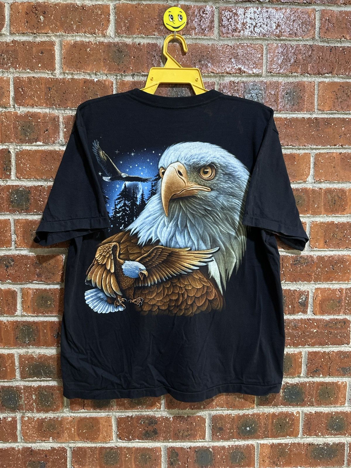 Habitat × Vintage Rare Vintage Rock Eagle Faded Tee Size US L / EU 52-54 / 3 - 4 Thumbnail