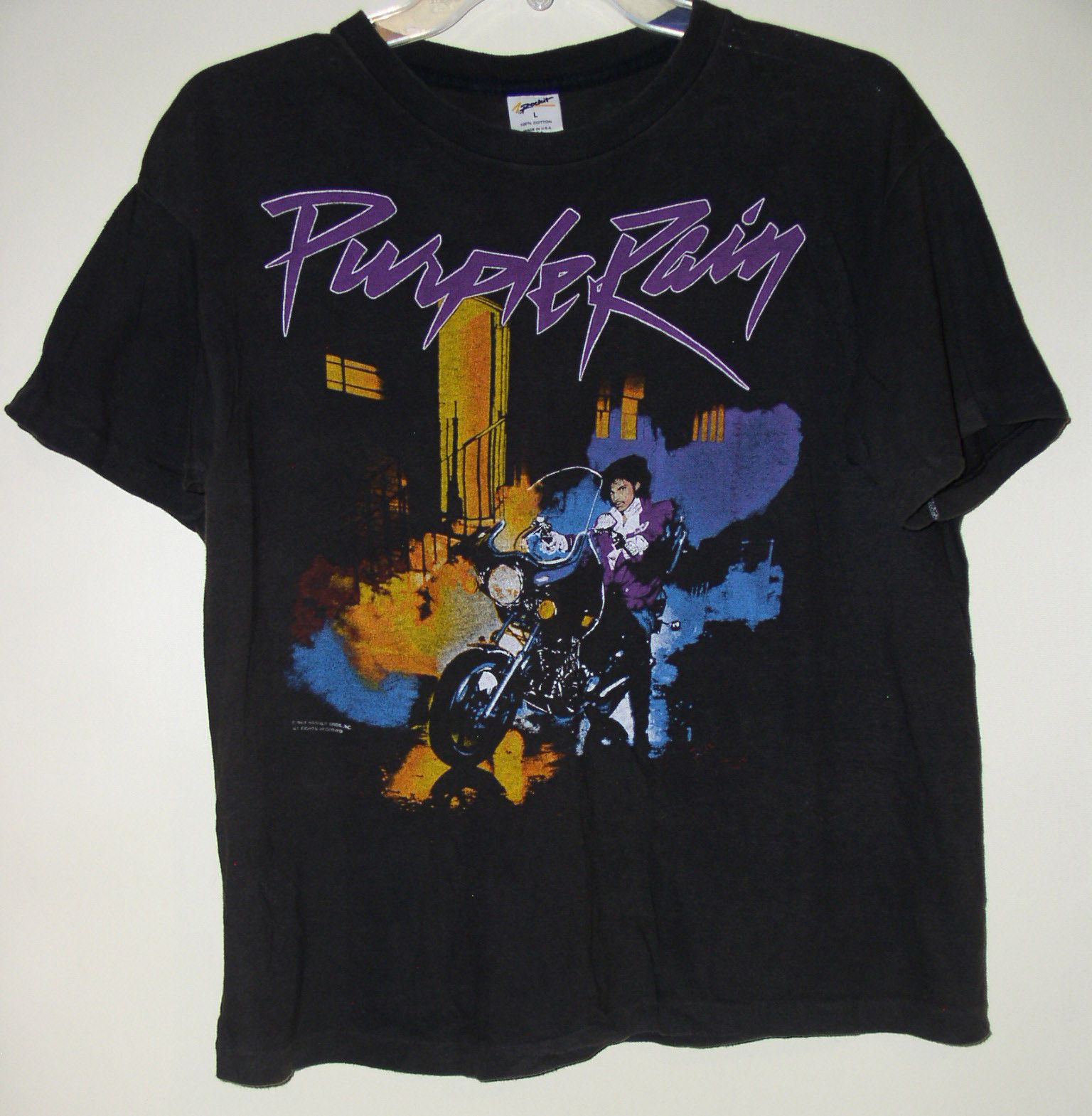 Prince Prince Concert Shirt Vintage 1984 Purple Rain Single Stitch Size US L / EU 52-54 / 3 - 1 Thumbnail