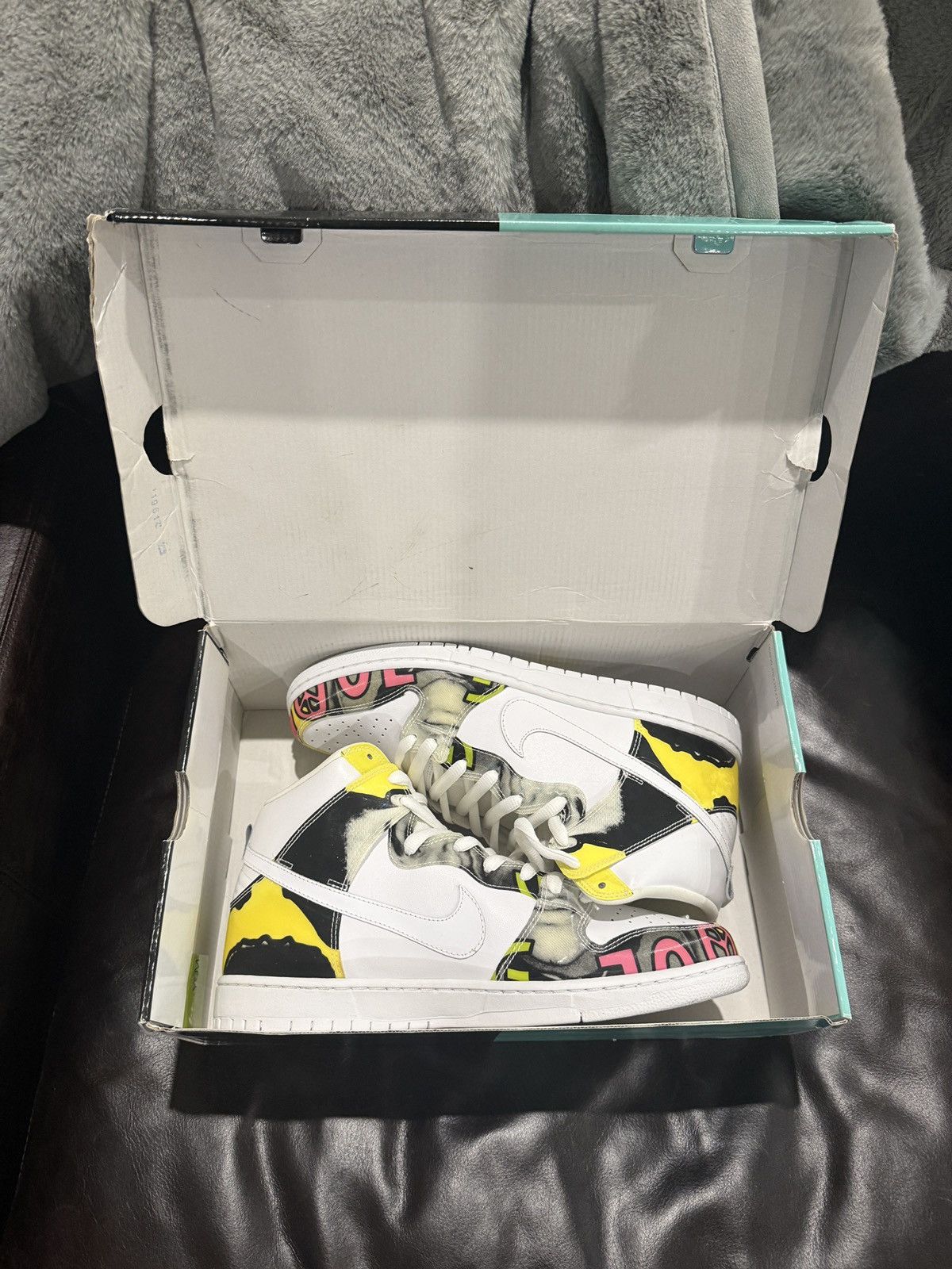 Nike Nike SB Dunk High De La Soul (2015) Size 13M DS OG ALL Size US 13 / EU 46 - 10 Thumbnail