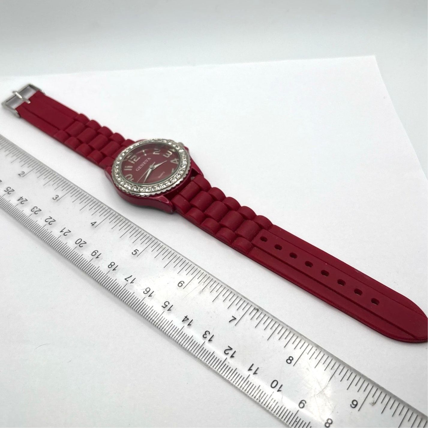 Other Burgundy & Silver Men's Watch Size ONE SIZE - 4 Thumbnail