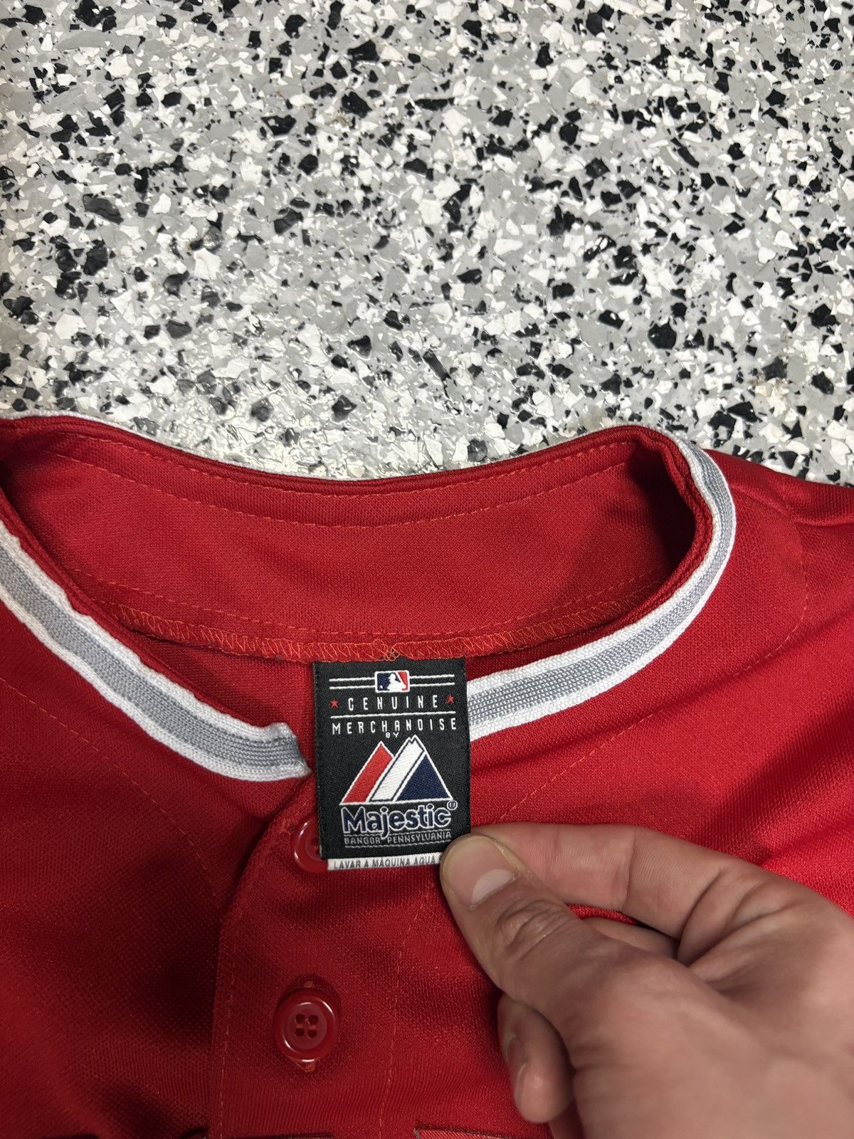 MLB Vintage Majestic MLB Anaheim Angels Jersey Size YM 0575 Size US XL / EU 56 / 4 - 3 Thumbnail