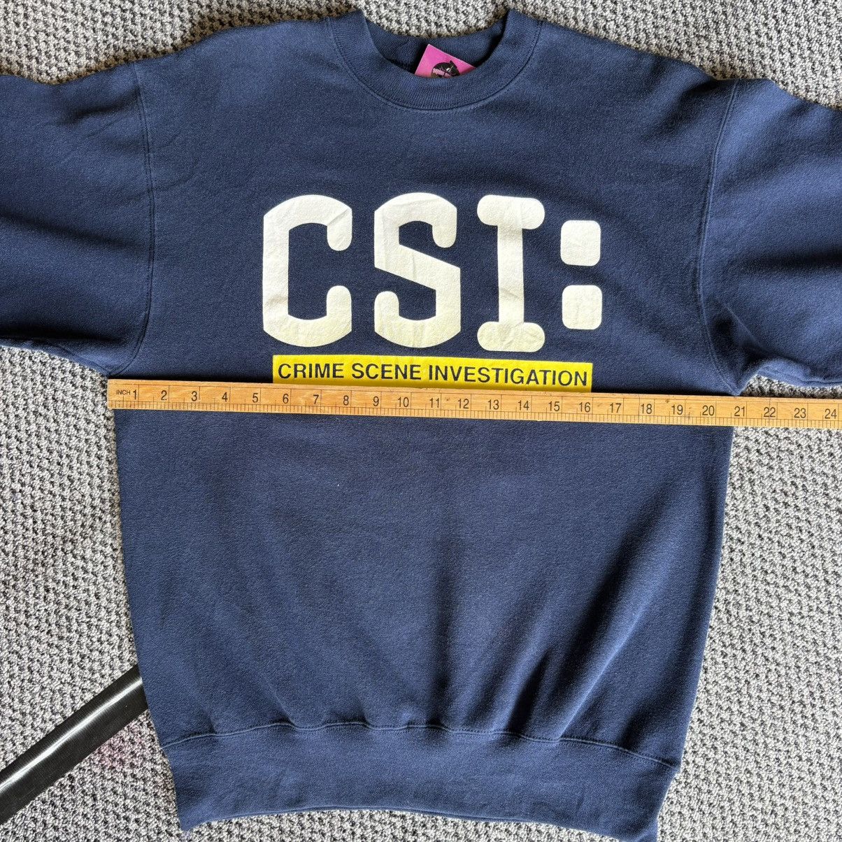 Delta Vintage CSI Crime Scene Investigation Sweatshirt Size US M / EU 48-50 / 2 - 8 Thumbnail