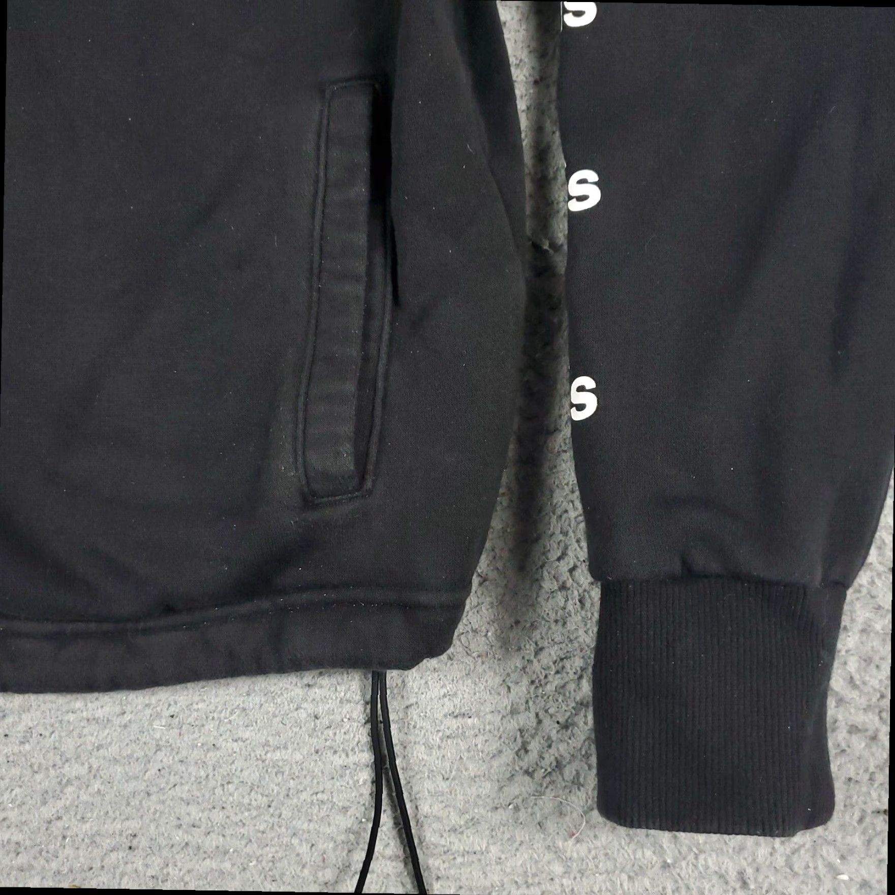 Adidas Adidas Womens Sweatshirt Hoodie Full Zip Up Black XS Ladies Size XS / US 0-2 / IT 36-38 - 4 Thumbnail