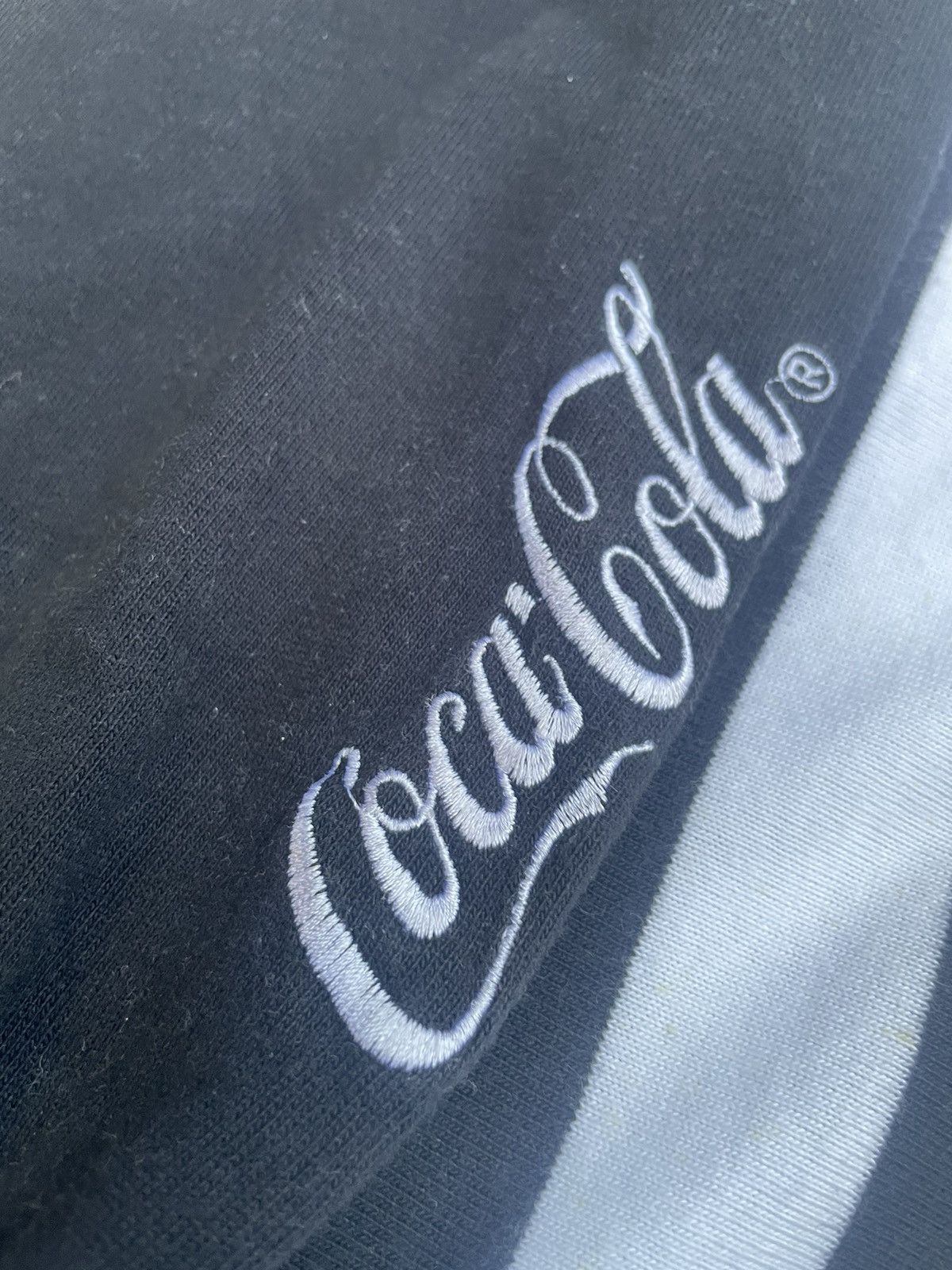 Coca Cola Vintage 90’s Coca Cola Rugby Refree Jersey Size US L / EU 52-54 / 3 - 16 Thumbnail