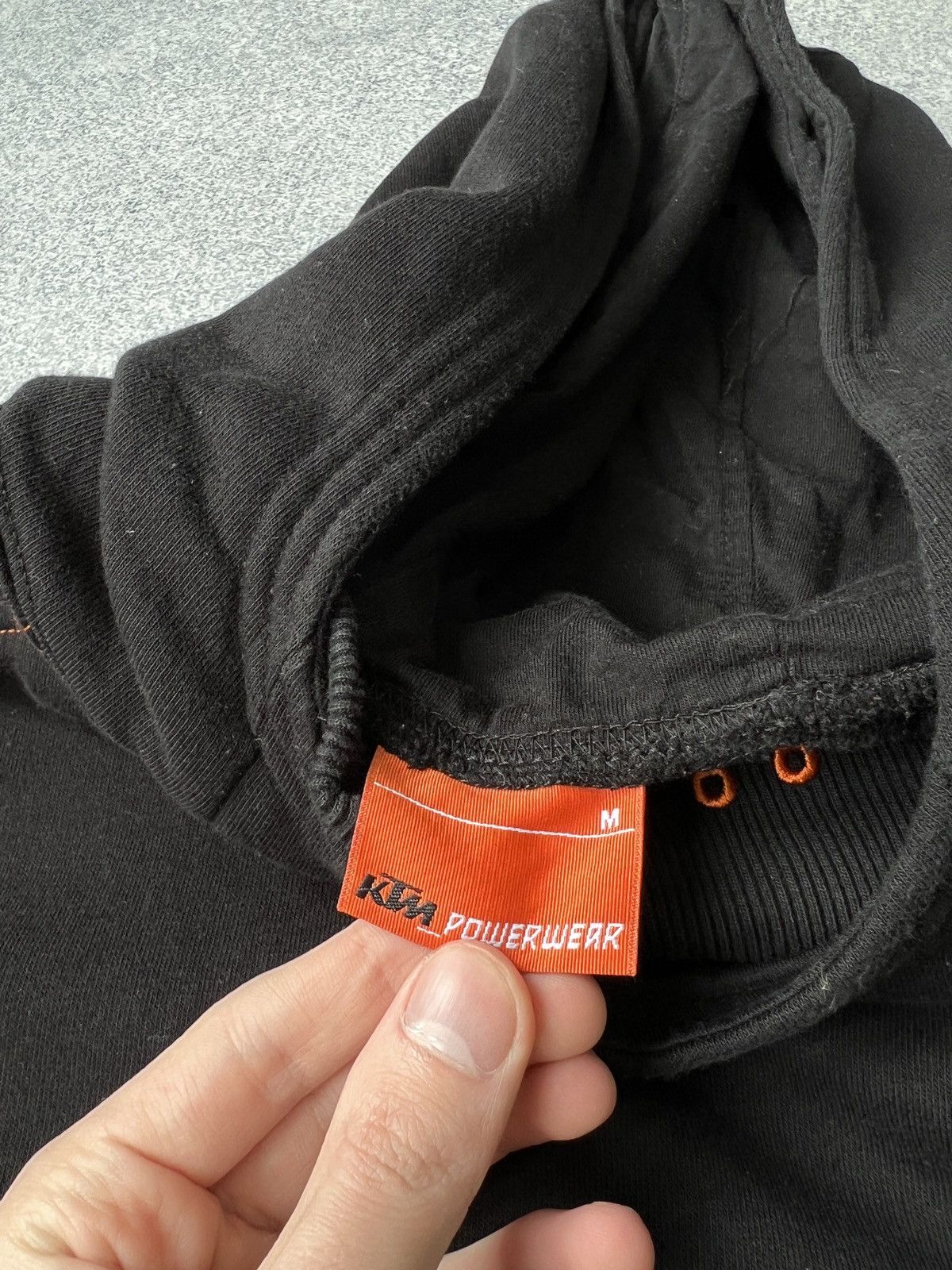Vintage RARE Vintage KTM Moto Racing Big Logo Hoodie Size US M / EU 48-50 / 2 - 8 Thumbnail