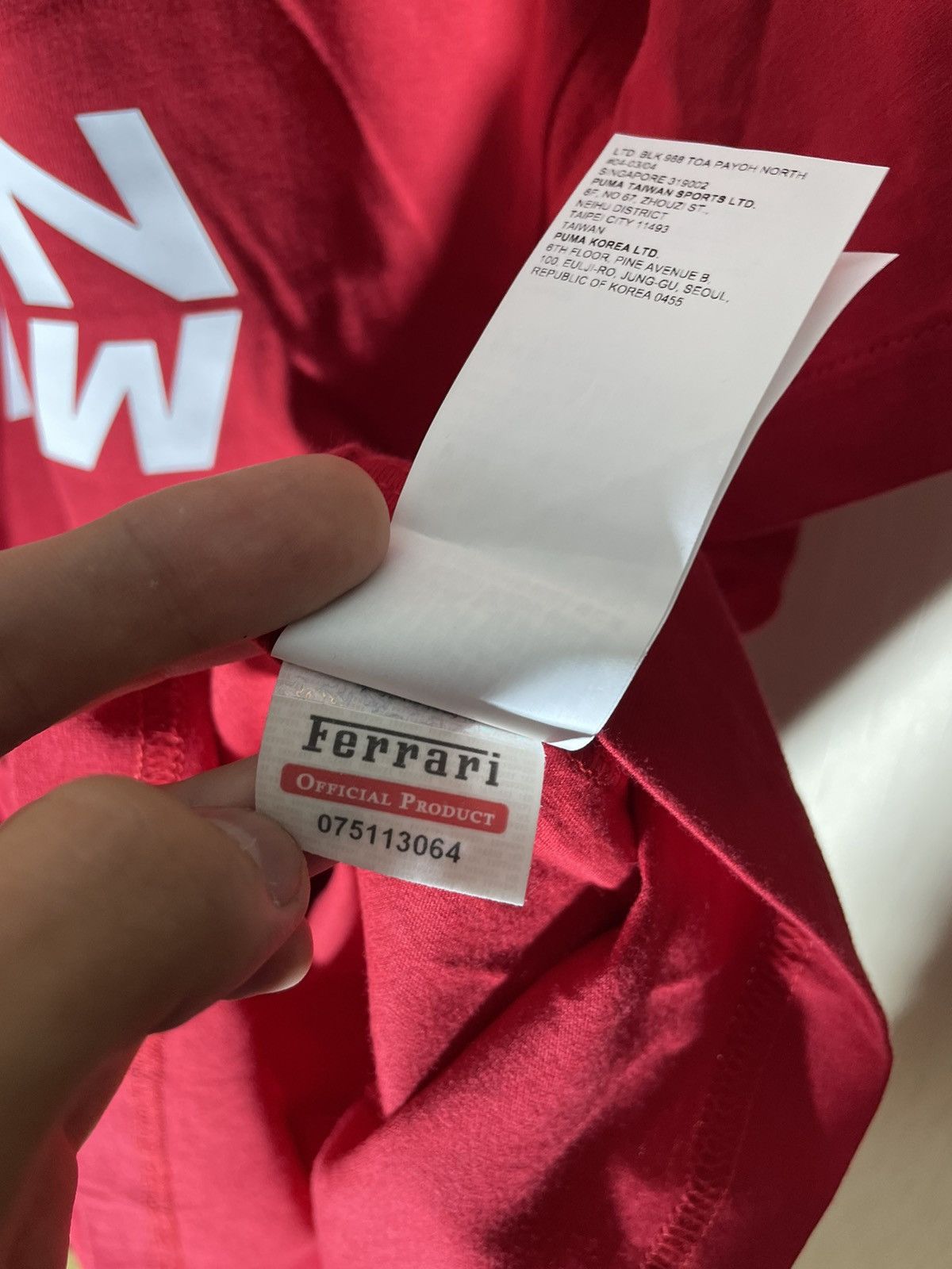 Ferrari Puma Ferrari Scuderia Racing streetwear T shirt Size US L / EU 52-54 / 3 - 11 Thumbnail