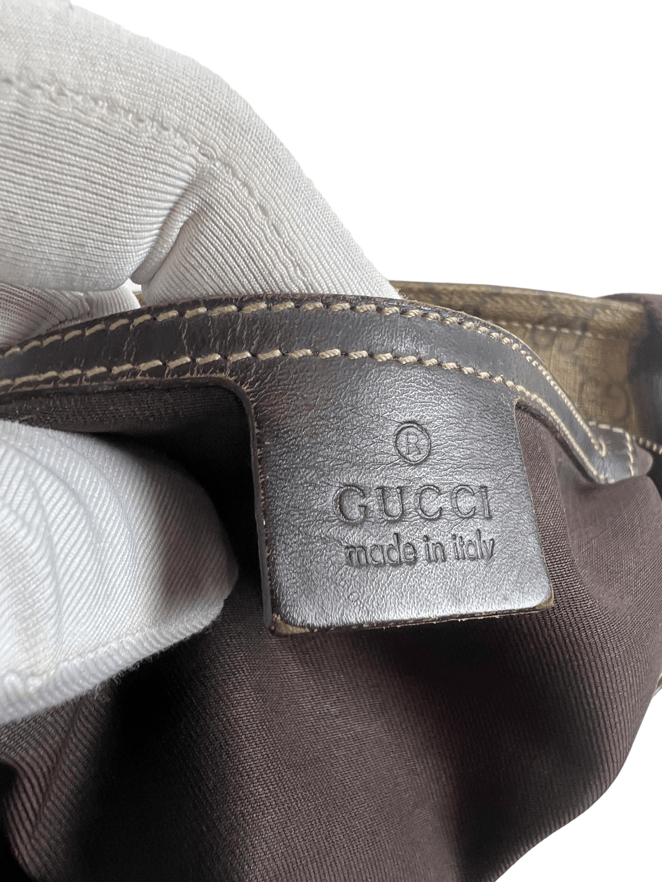 Gucci Gucci Canvas Monogram Shoulderbag Bag belt Size ONE SIZE - 6 Thumbnail