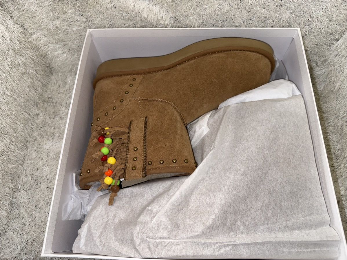 Other ONEONE NINENINE PARIS Bazo Surfer Beaded Boots Size US 12 / EU 45 - 3 Thumbnail