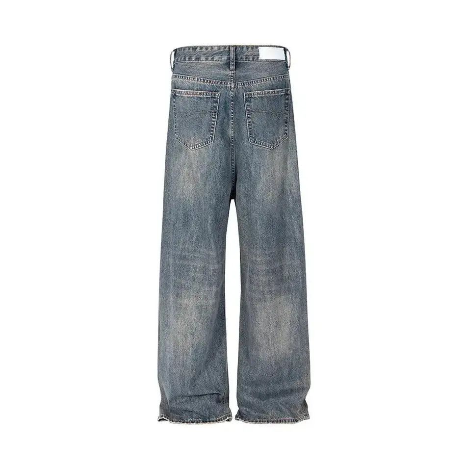 Japanese Brand × Jean Y2k high street washed blue jeans pants oversized Size US 32 / EU 48 - 3 Thumbnail