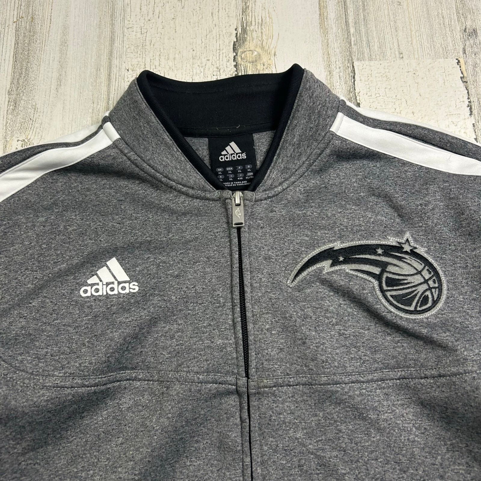 Adidas Adidas Orlando Magic On-Court Warm-Up Jacket Size US XL / EU 56 / 4 - 2 Thumbnail
