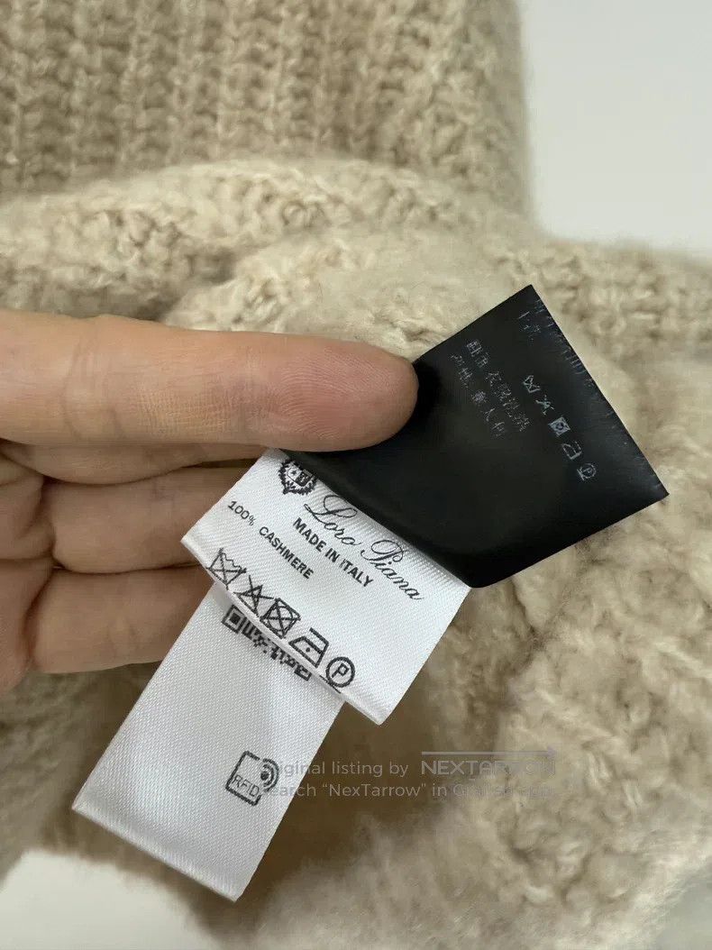 Loro Piana Loro Piana Aircash Cashmere Yarn Cocoon High Neck Sweater Size S / US 4 / IT 40 - 5 Thumbnail