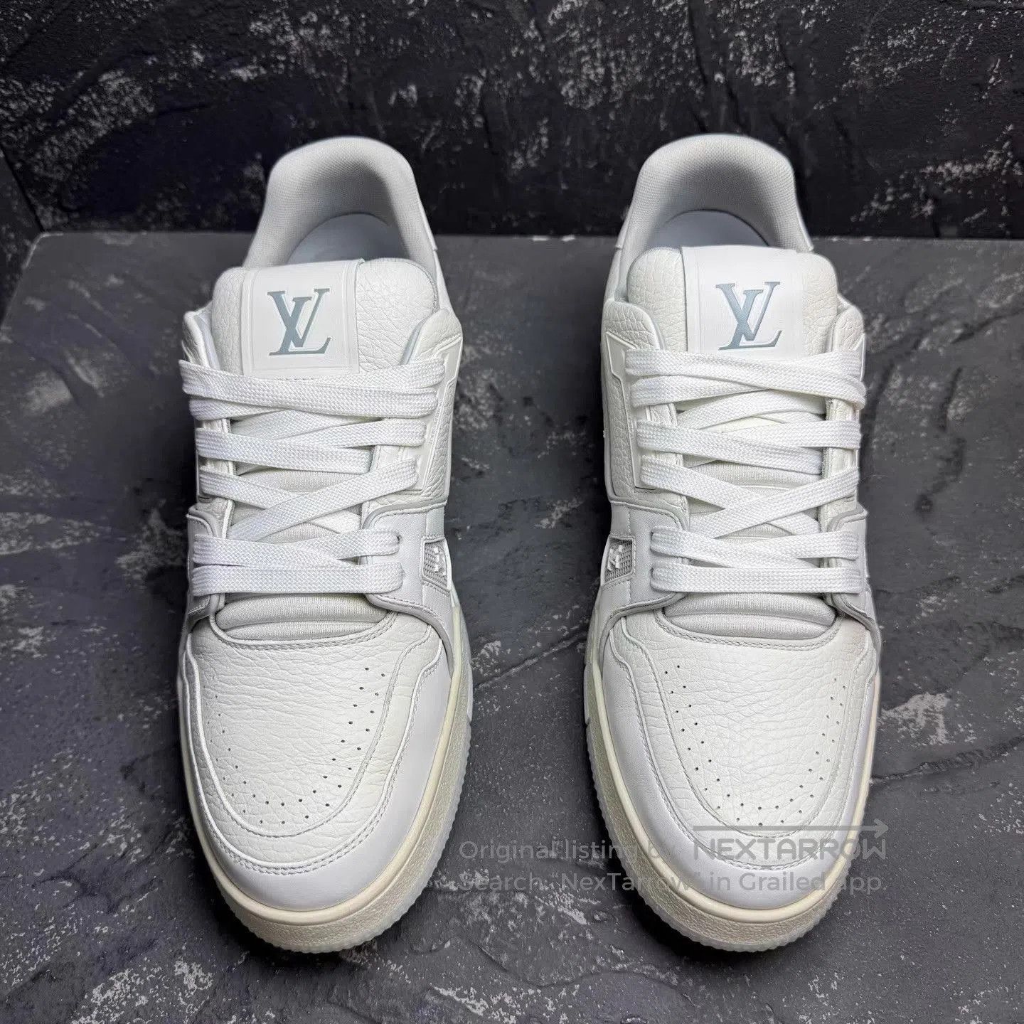 Louis Vuitton White Low. Size US 9 / EU 42 - 7 Thumbnail