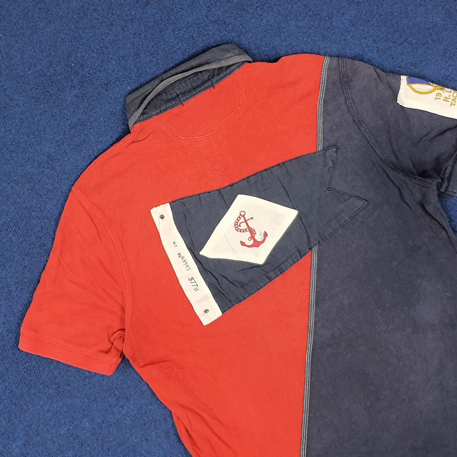 Designer × Polo Ralph Lauren × Vintage Vintage Polo by Ralph Laurent Yacht Club Preppy Polo Shirt Size US M / EU 48-50 / 2 - 4 Thumbnail