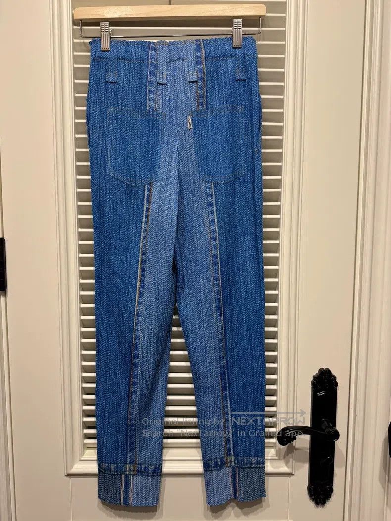 Issey Miyake Issey Miyake size:3 Blue Pants Size 42" / US 20 - 2 Thumbnail