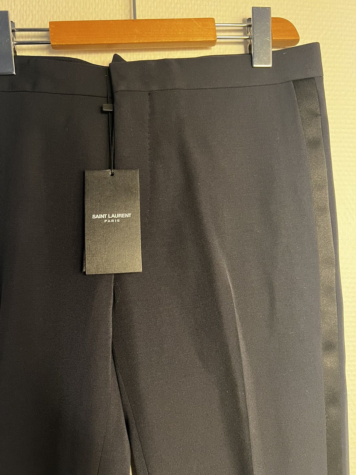 Hedi Slimane × Saint Laurent Paris Saint Laurent Paris SS13 tailored navy pants Size US 32 / EU 48 - 2 Thumbnail