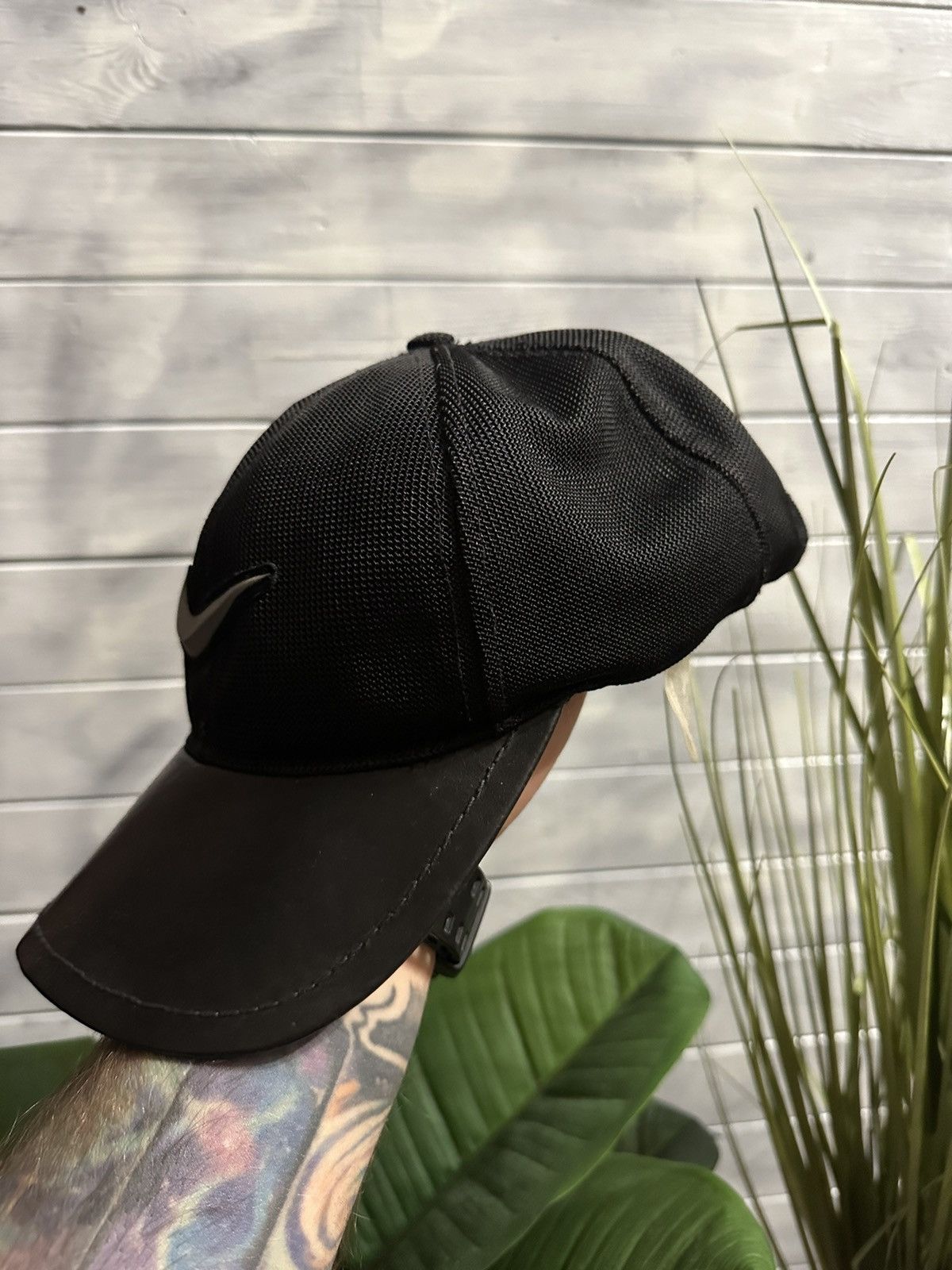 Vintage Rare Vintage Cap Nike Big Swoosh Drill style. Size ONE SIZE - 4 Thumbnail