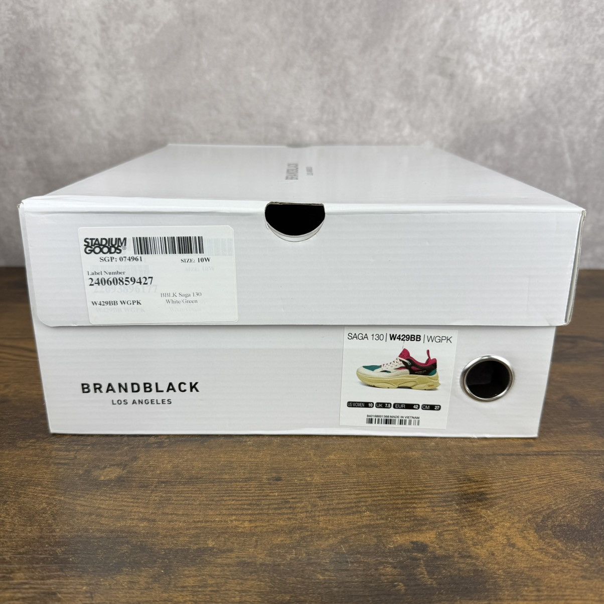 Brandblack NEW Brandblack Los Angeles Saga 130 White/GreenW429BB-WGPK Size US 10 / IT 40 - 9 Thumbnail
