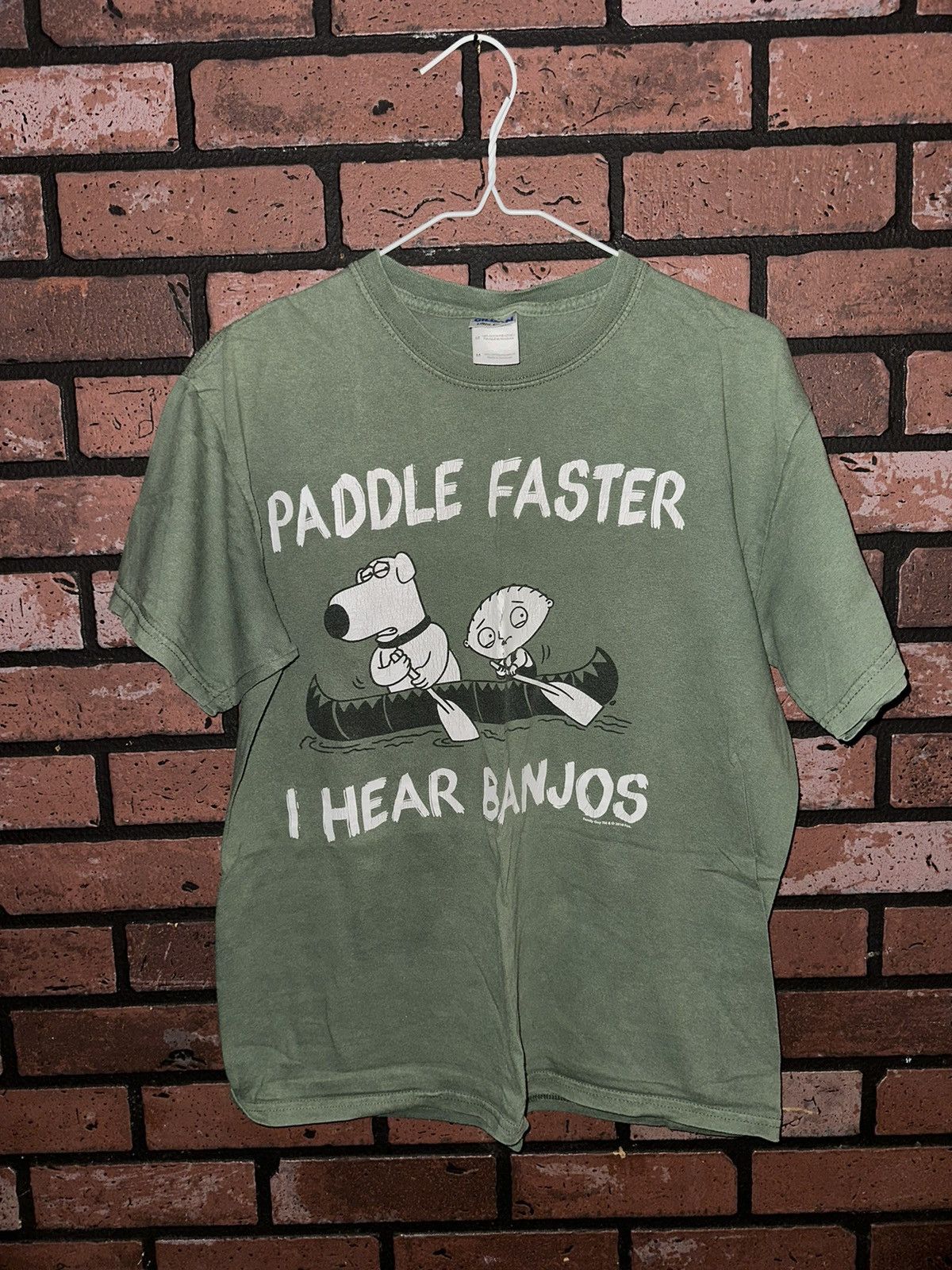 Vintage Family guy shirt”paddle faster” Size US L / EU 52-54 / 3 - 1 Thumbnail