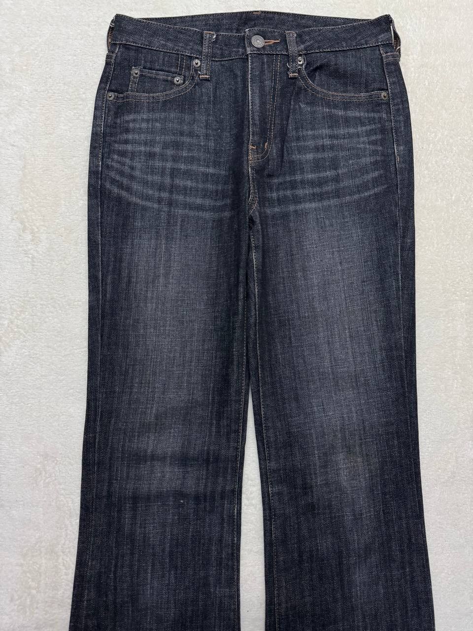 Japanese Brand FLARE Vintage Uniqlo Mudwash Bell Bottom Distressed Jeans Size US 26 / EU 42 - 3 Thumbnail
