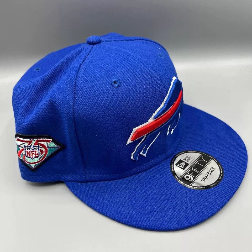 New Era Buffalo Bills Hat Men 9Fifty New Era NFL Snap Back Cap New Size ONE SIZE - 3 Thumbnail