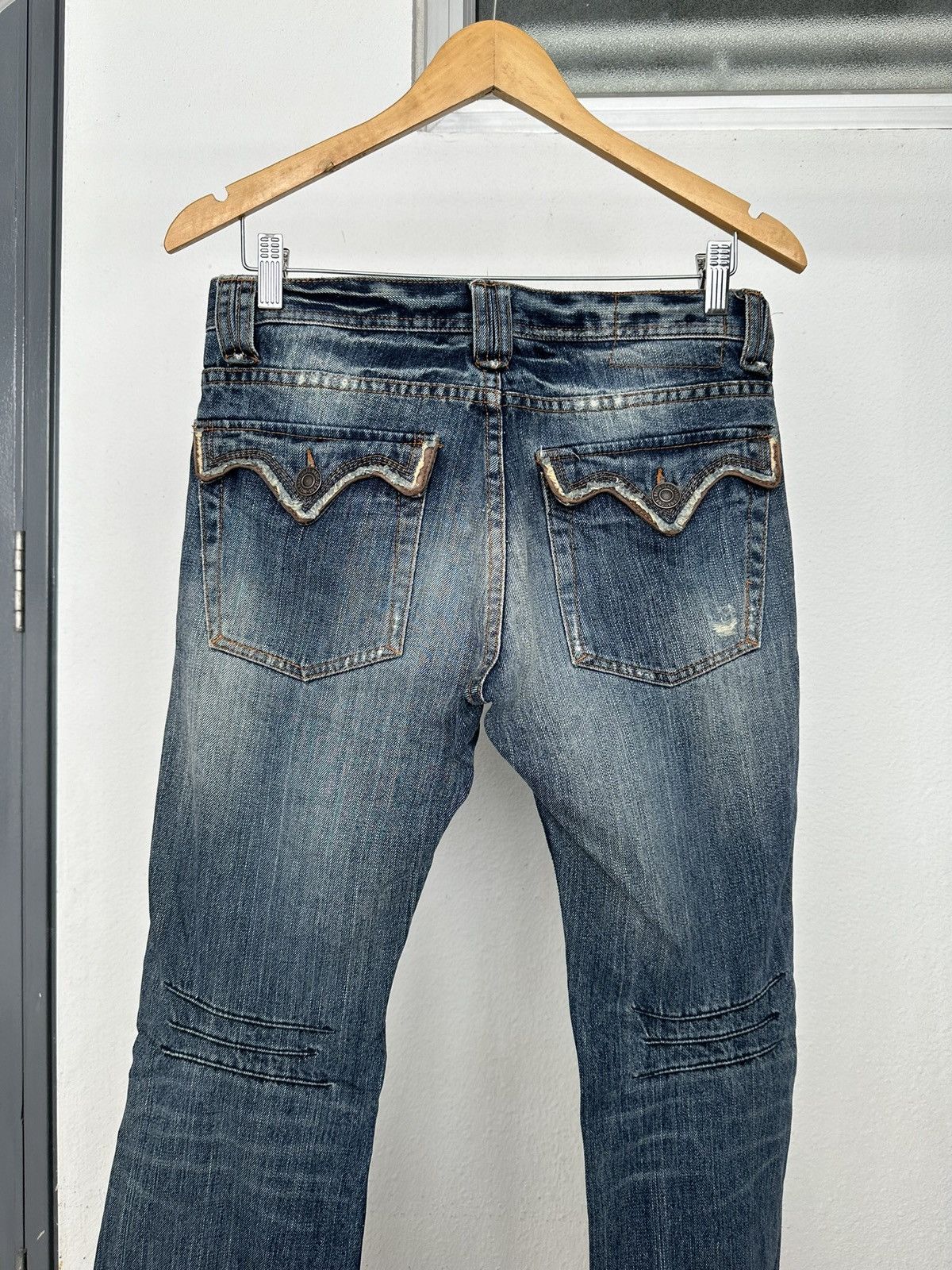 5351 POUR LES HOMMES 00s EDGE by Rupert Japanese rocker denim Size US 31 - 21 Thumbnail