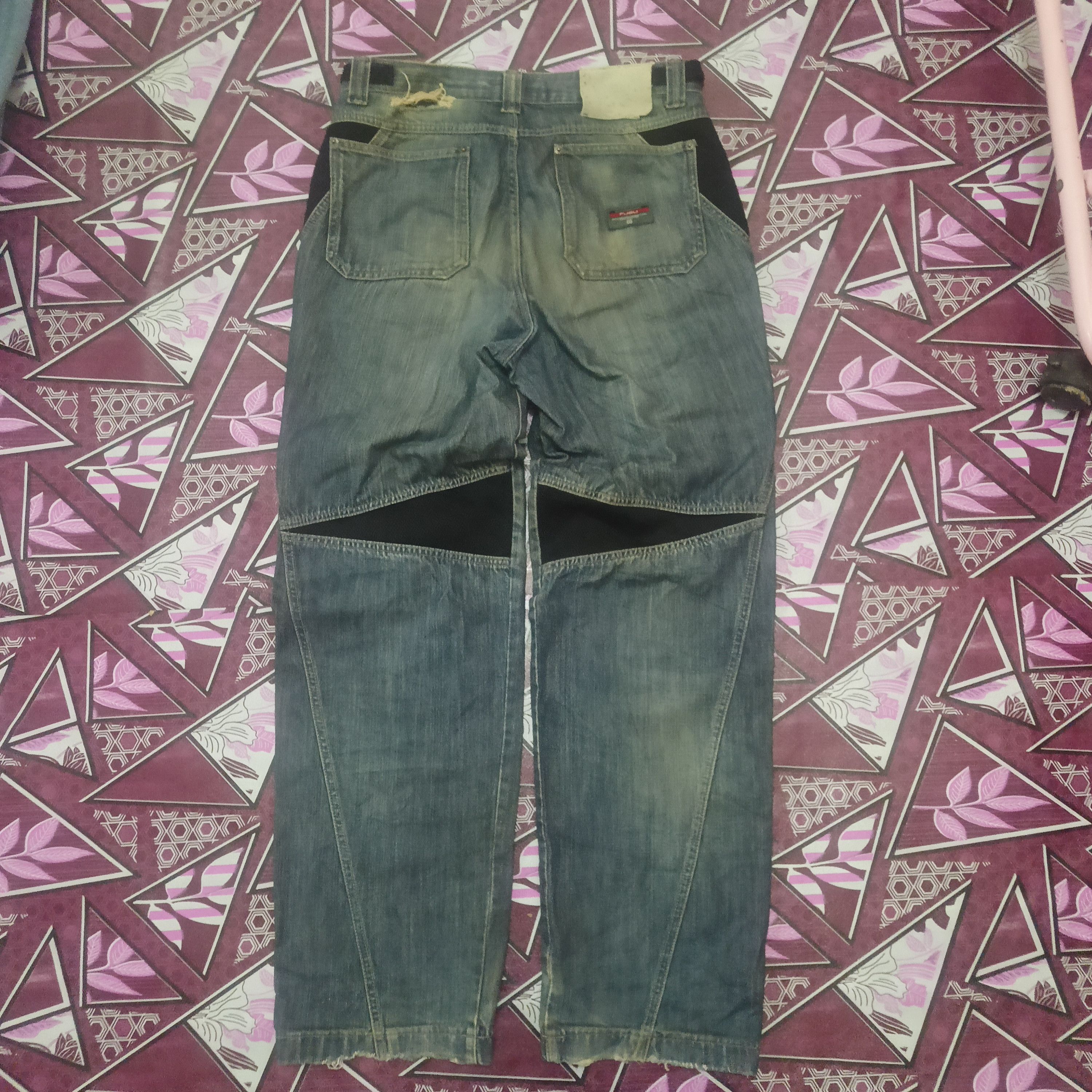Fubu × Japanese Brand Fubu jeans collection style distressed denim Size US 31 - 1 Thumbnail