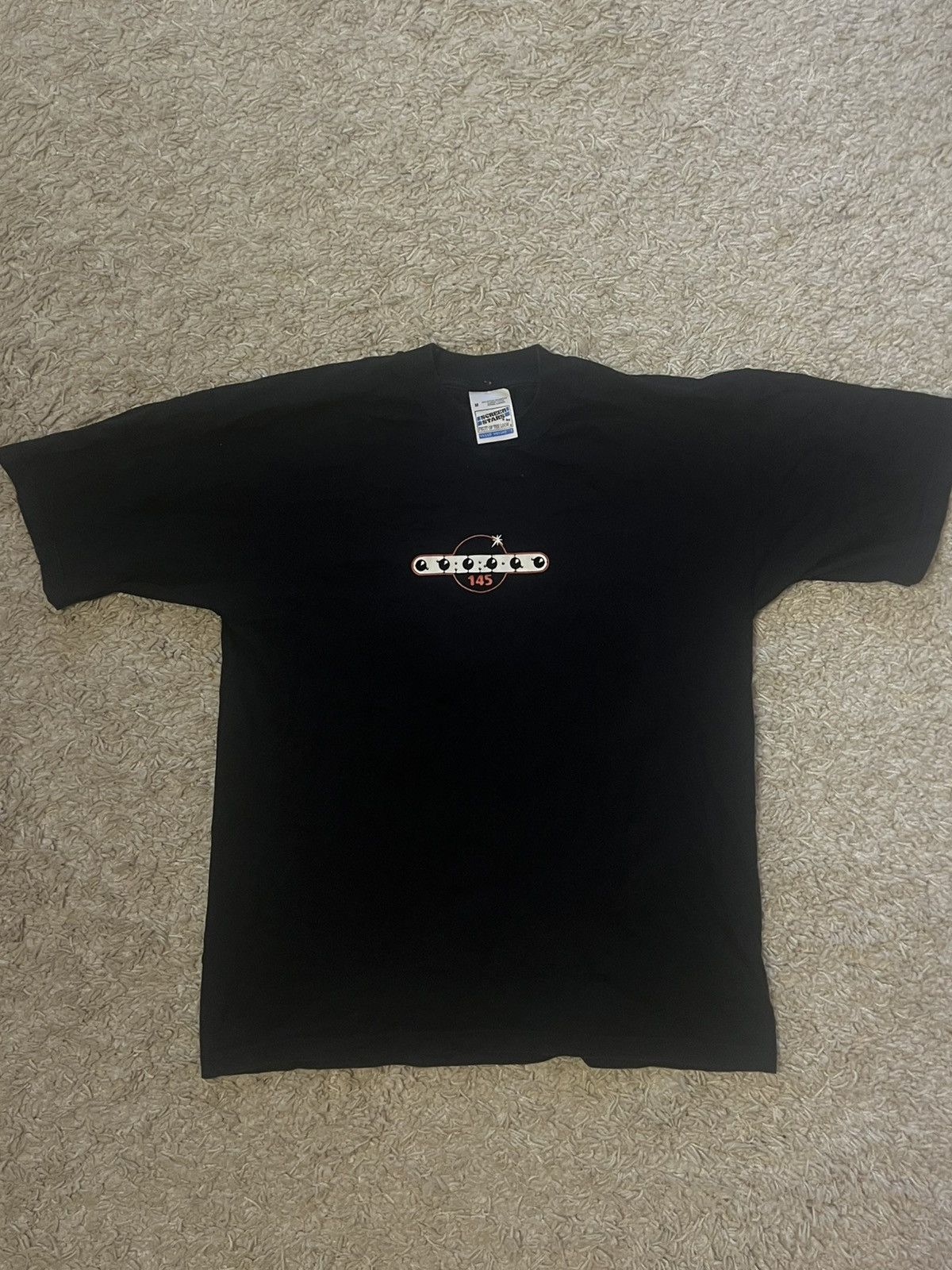 Vintage Vintage 1999 Solar Eclipse British Isles tour Rare crazy tee Size US M / EU 48-50 / 2 - 1 Thumbnail