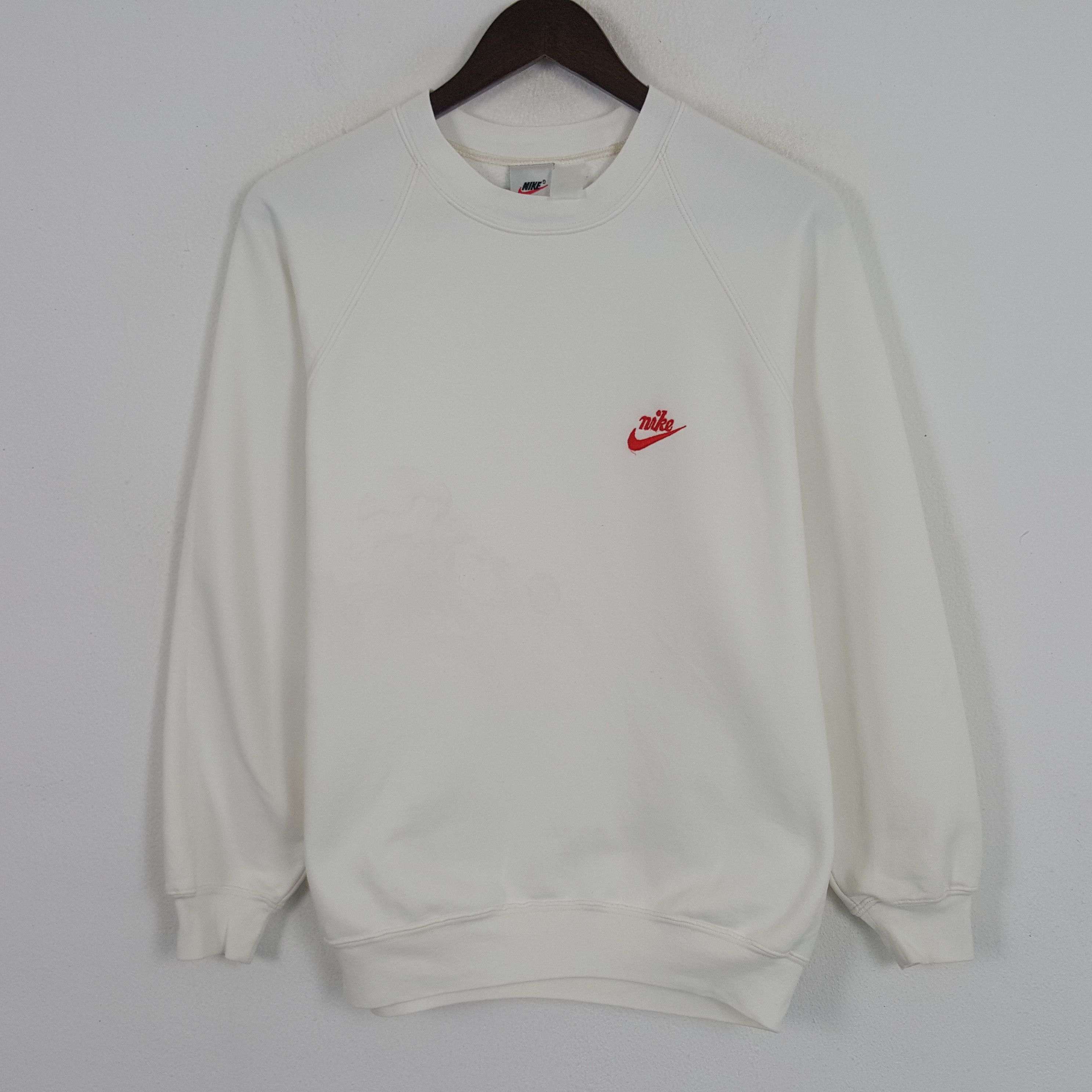 Embroidery Old School Nike Jumper Vintage Nike Embroidery Logo