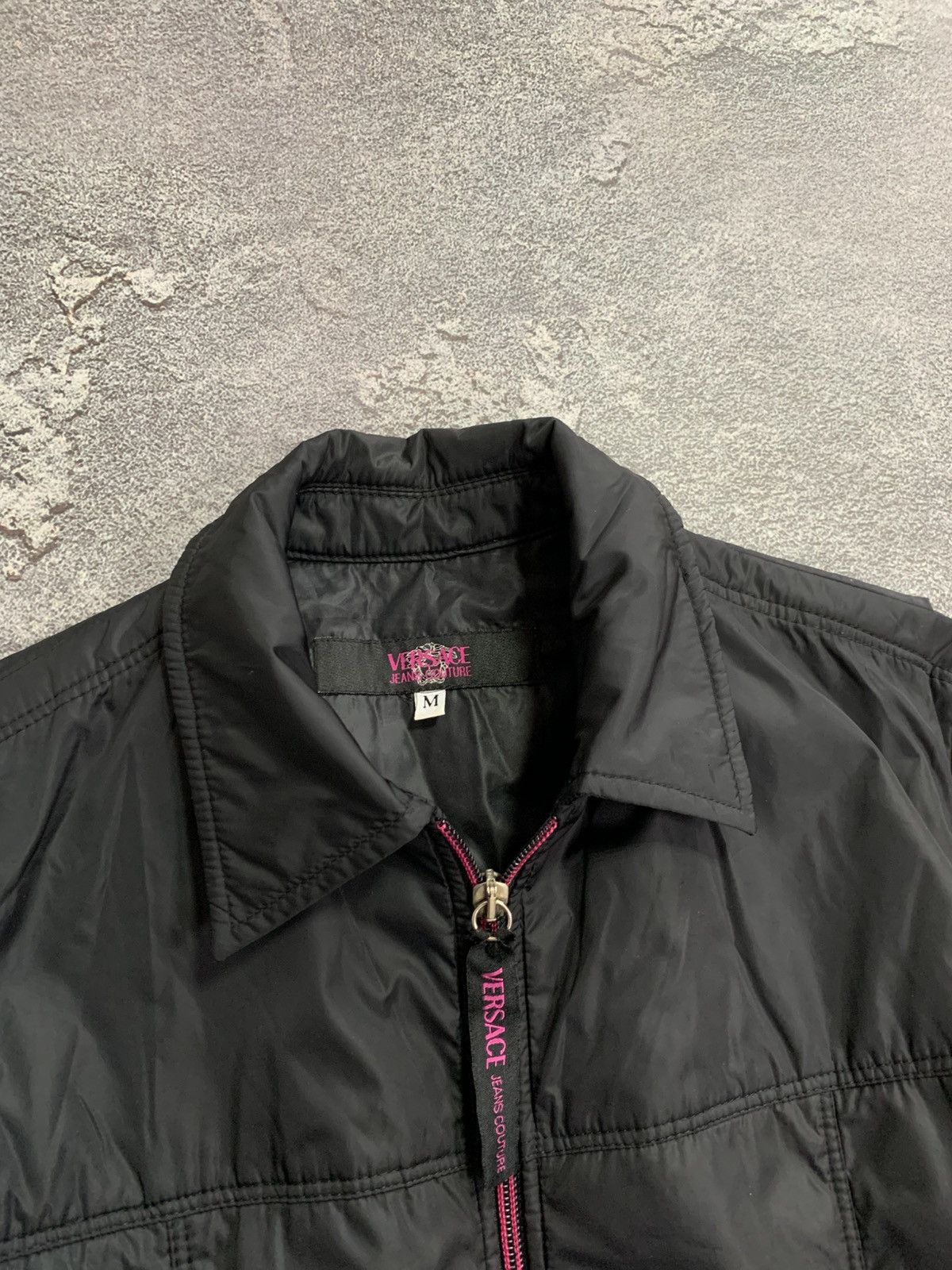 Versace Jeans Couture × Vintage Versace Jeans Couture Nylon Women’s Jacket y2K size M Size M / US 6-8 / IT 42-44 - 2 Thumbnail