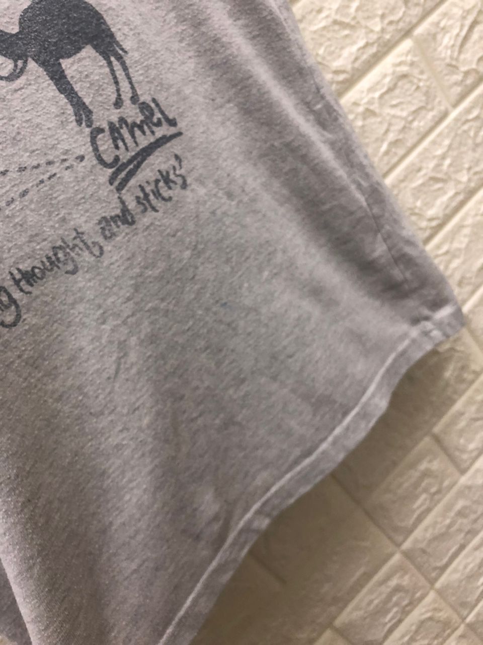 Vintage vintage peae and bl naturetim camel T shirt Size US L / EU 52-54 / 3 - 4 Thumbnail