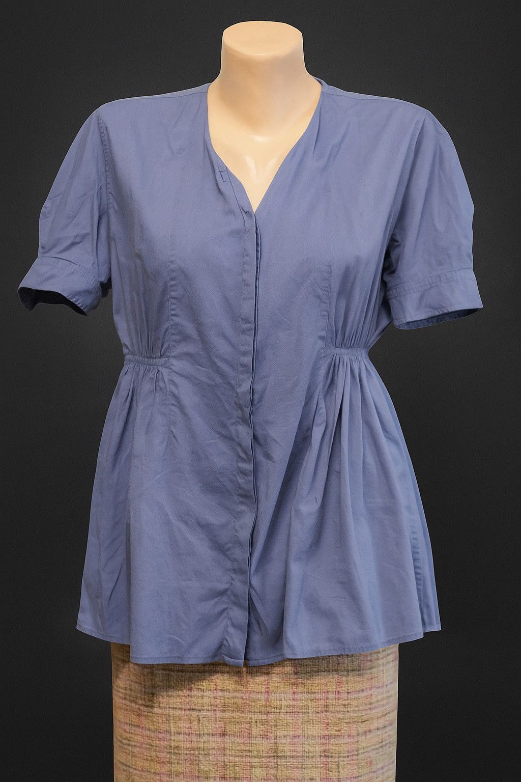 Acne Studios Acne Jeans S/S 08 Swank Blue Short Sleeve Mini Dress Sz 42 Size M / US 6-8 / IT 42-44 - 1 Thumbnail
