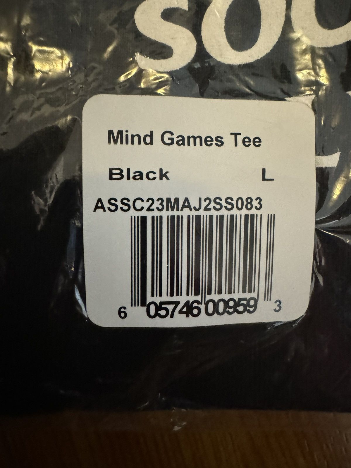 Anti Social Social Club Anti Social Social Club Mind Games Tee Size US L / EU 52-54 / 3 - 4 Thumbnail